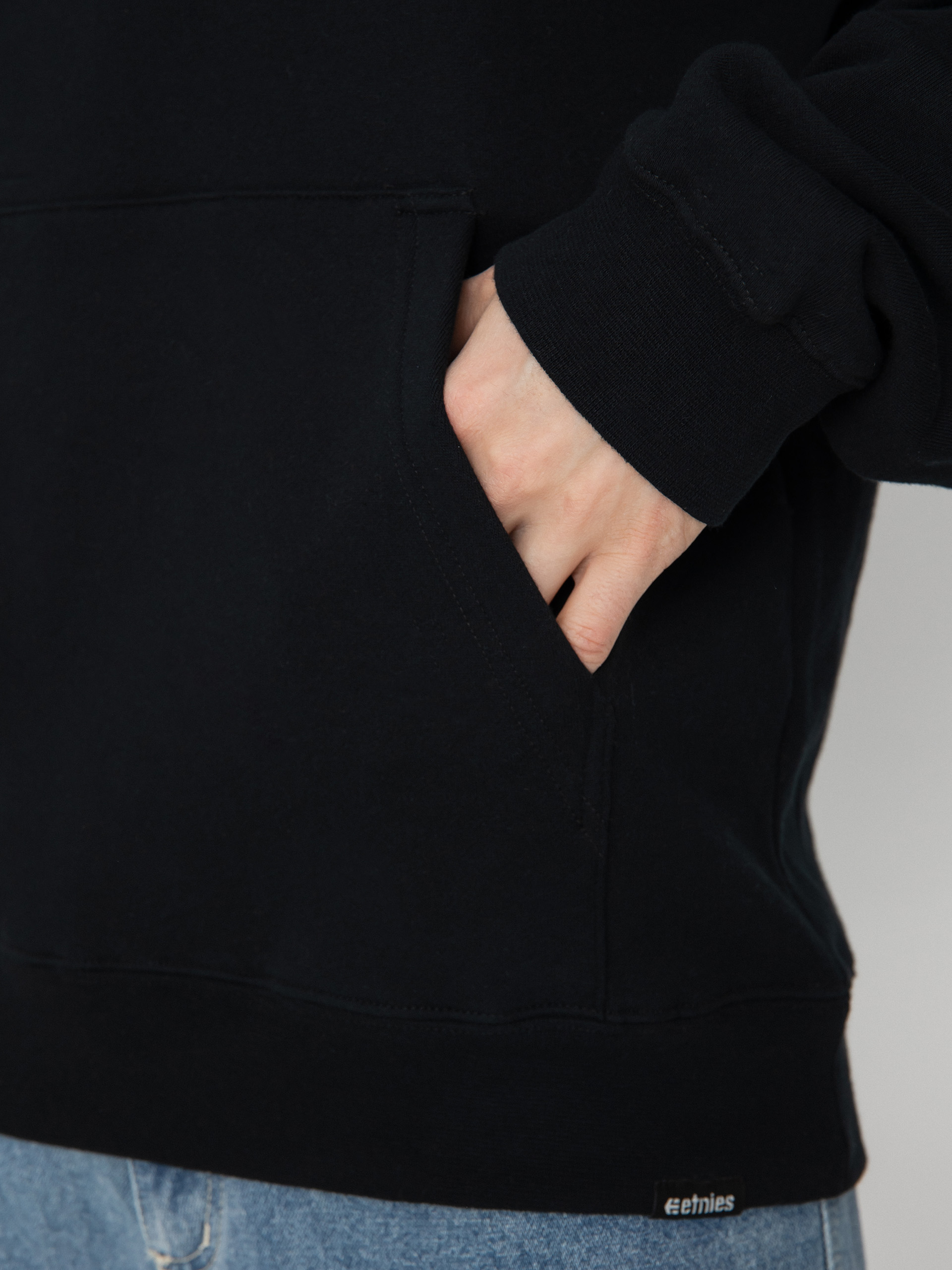 Etnies Bones HD Kapucnis pulóver (black)