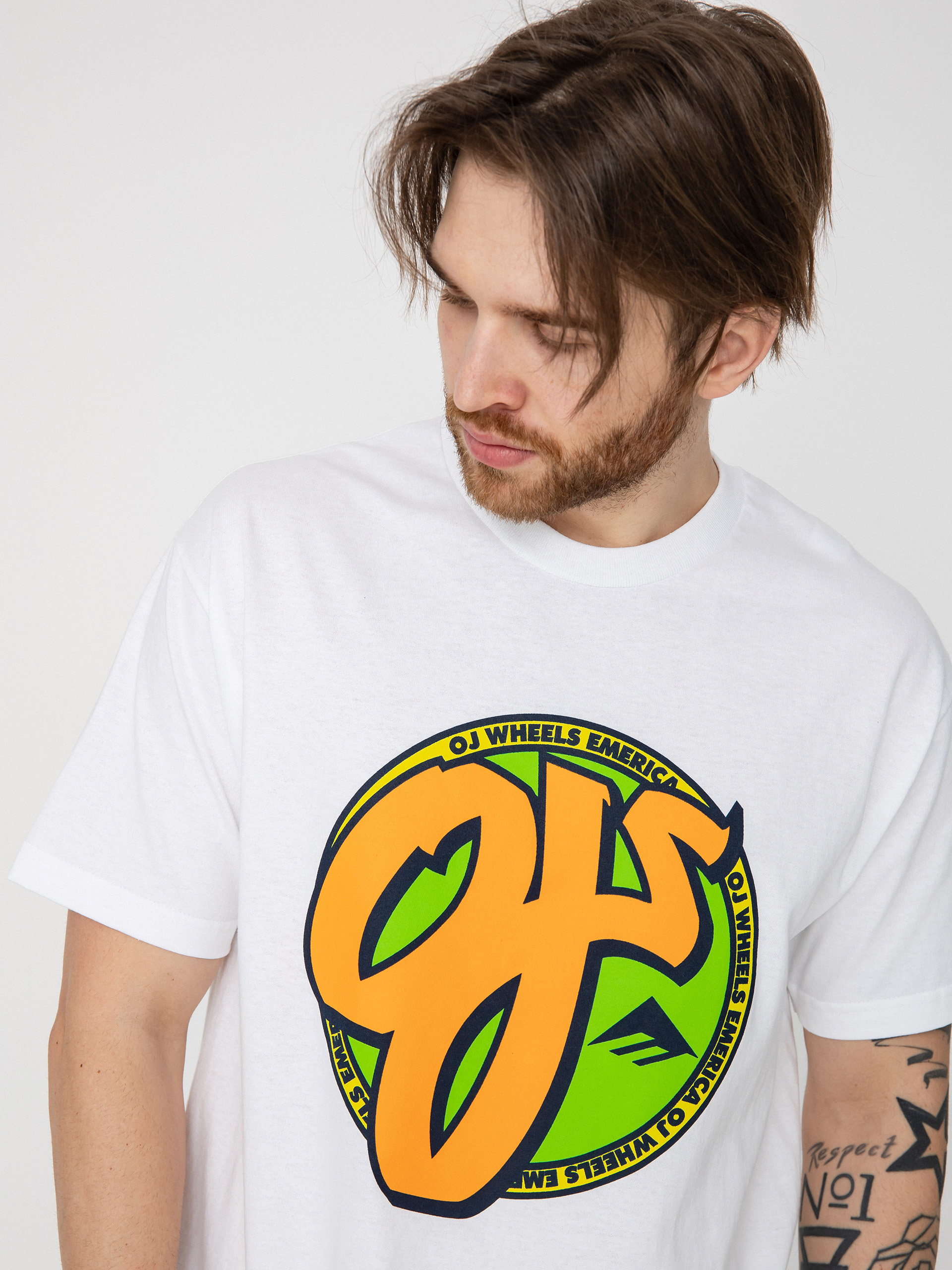 Emerica Oj Circle póló (white)