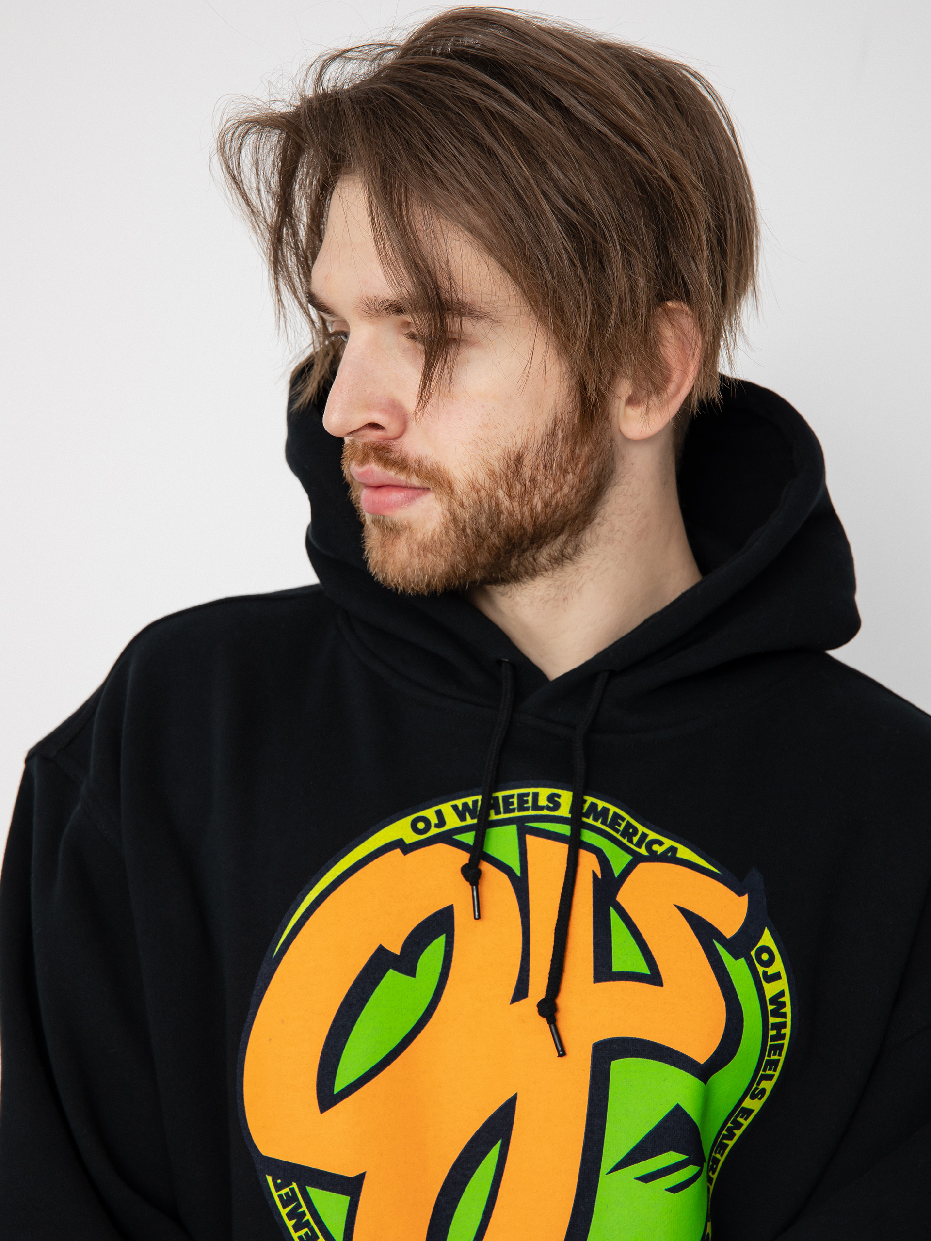 Emerica Oj Circle HD Kapucnis pulóver (black)