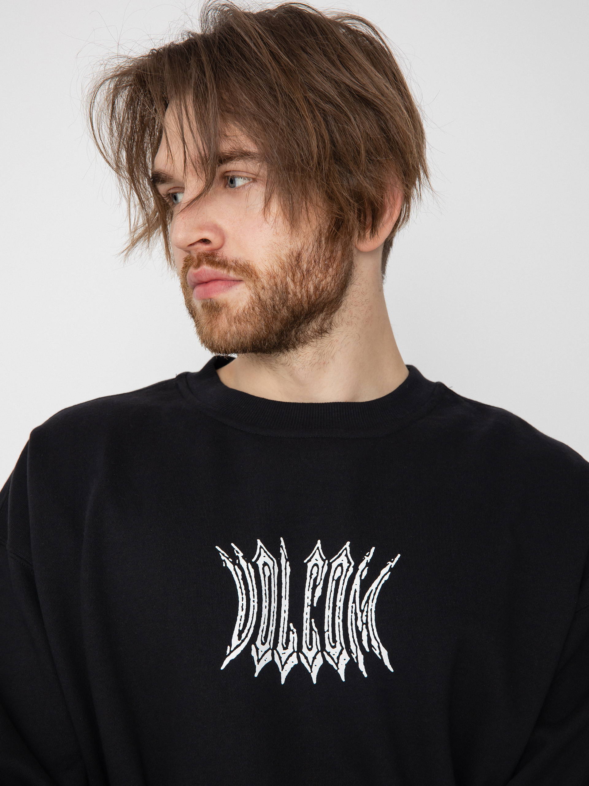 Volcom Skate Vitals Crew Pulóver (black)