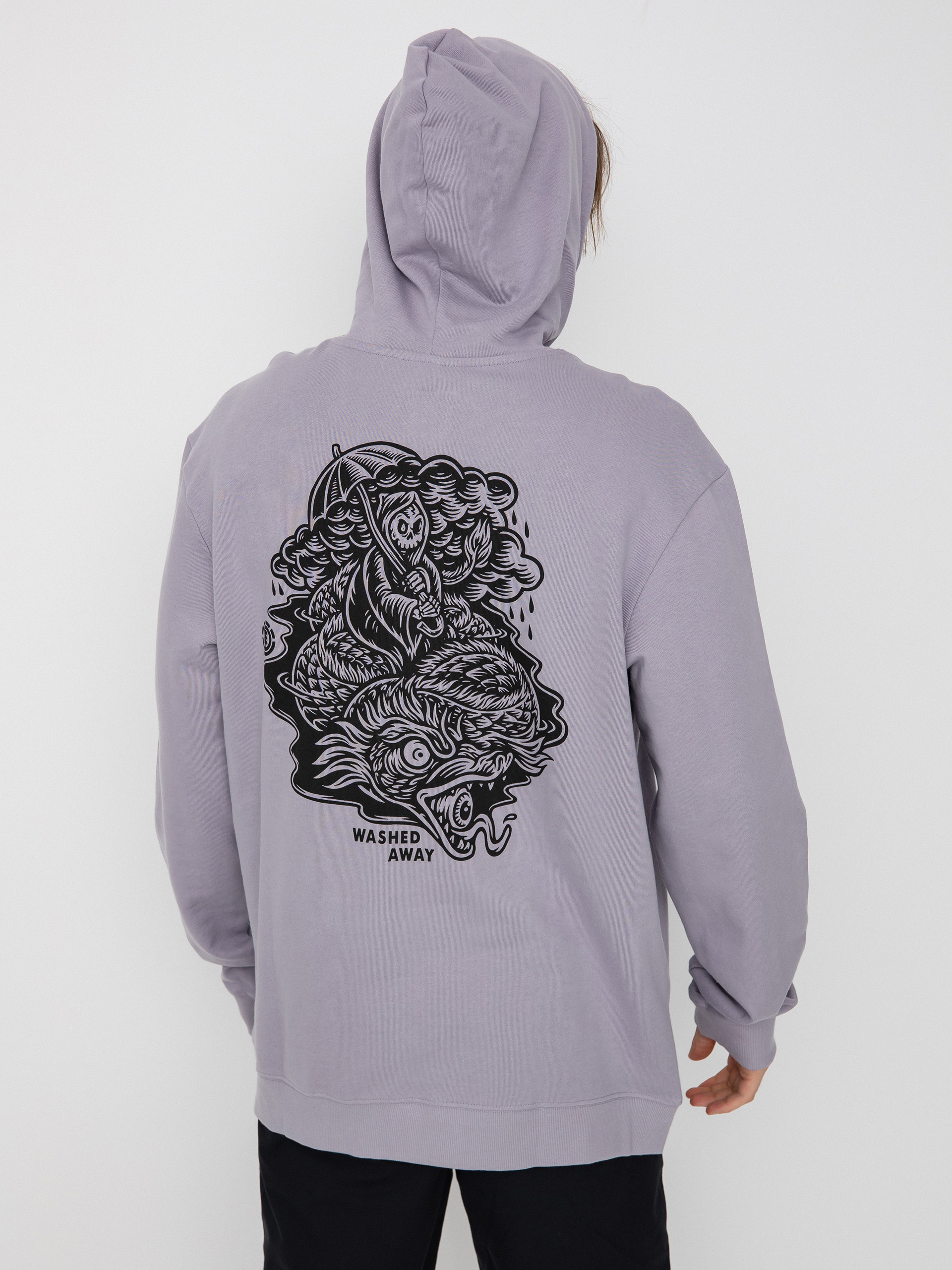 Element Passenger HD Kapucnis pulóver (lavender gray)