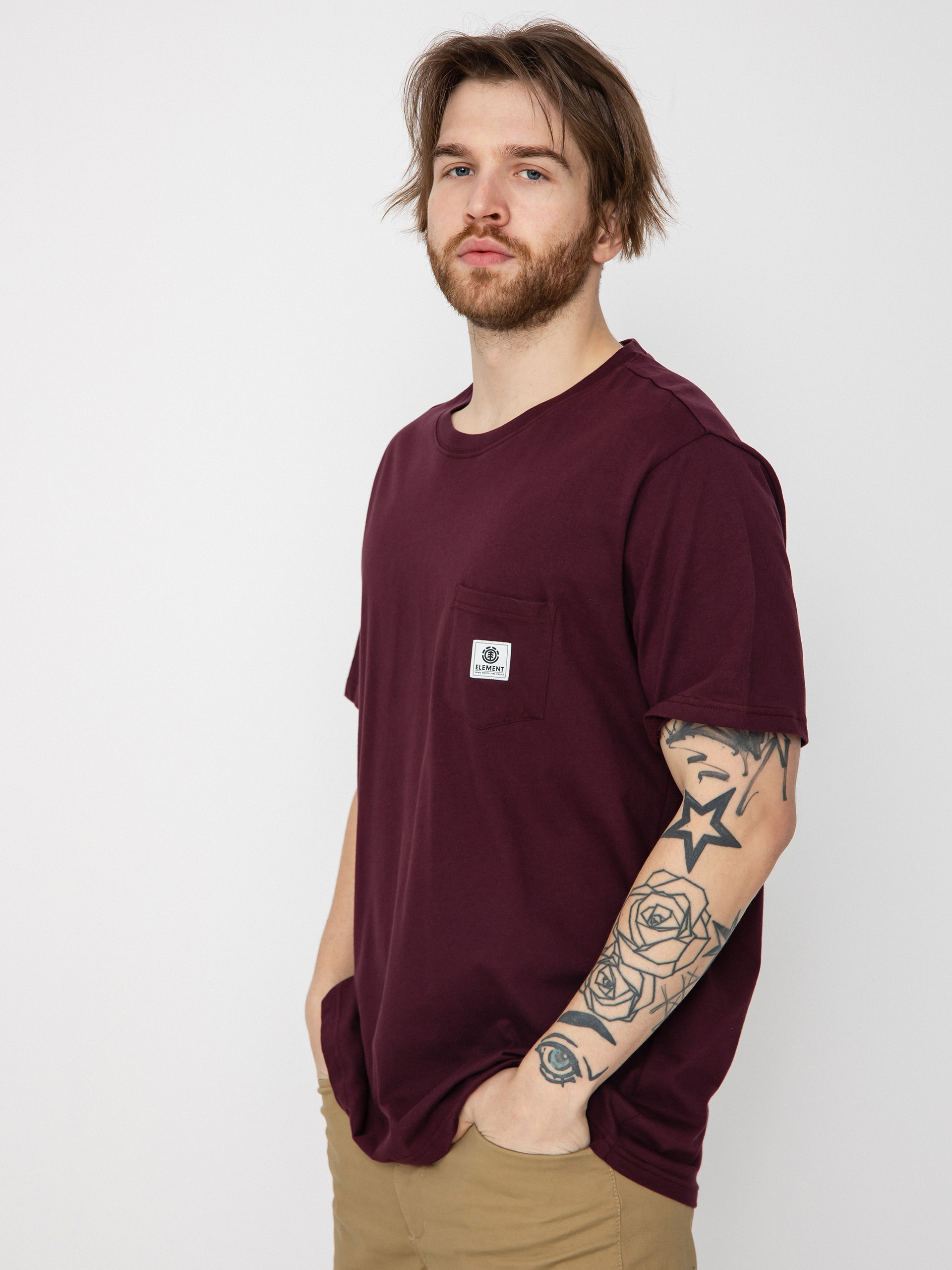 Element Basic Pocket Label póló (winetasting)