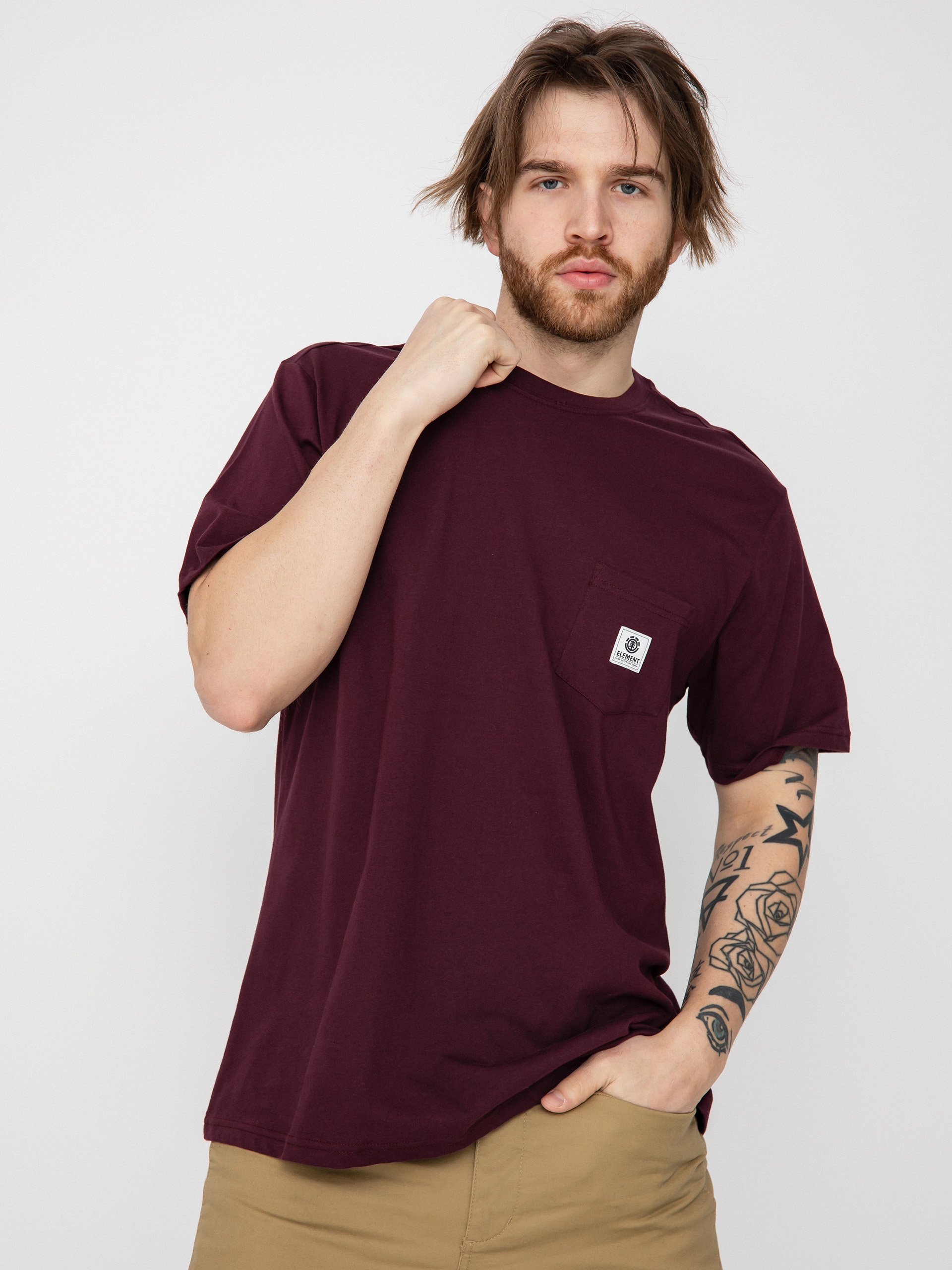 Element Basic Pocket Label póló (winetasting)