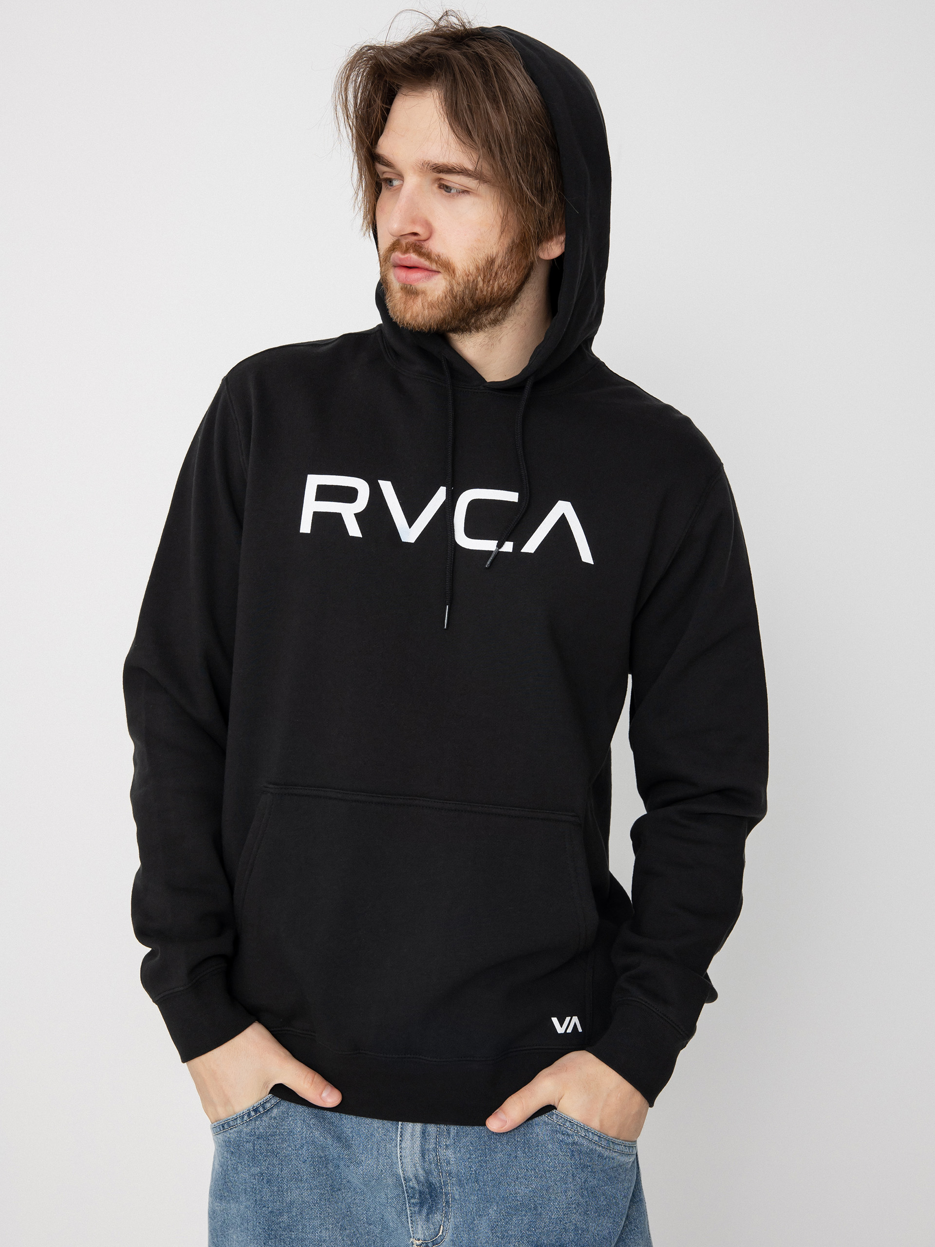 RVCA Big Rvca HD Kapucnis pulu00f3ver (black)