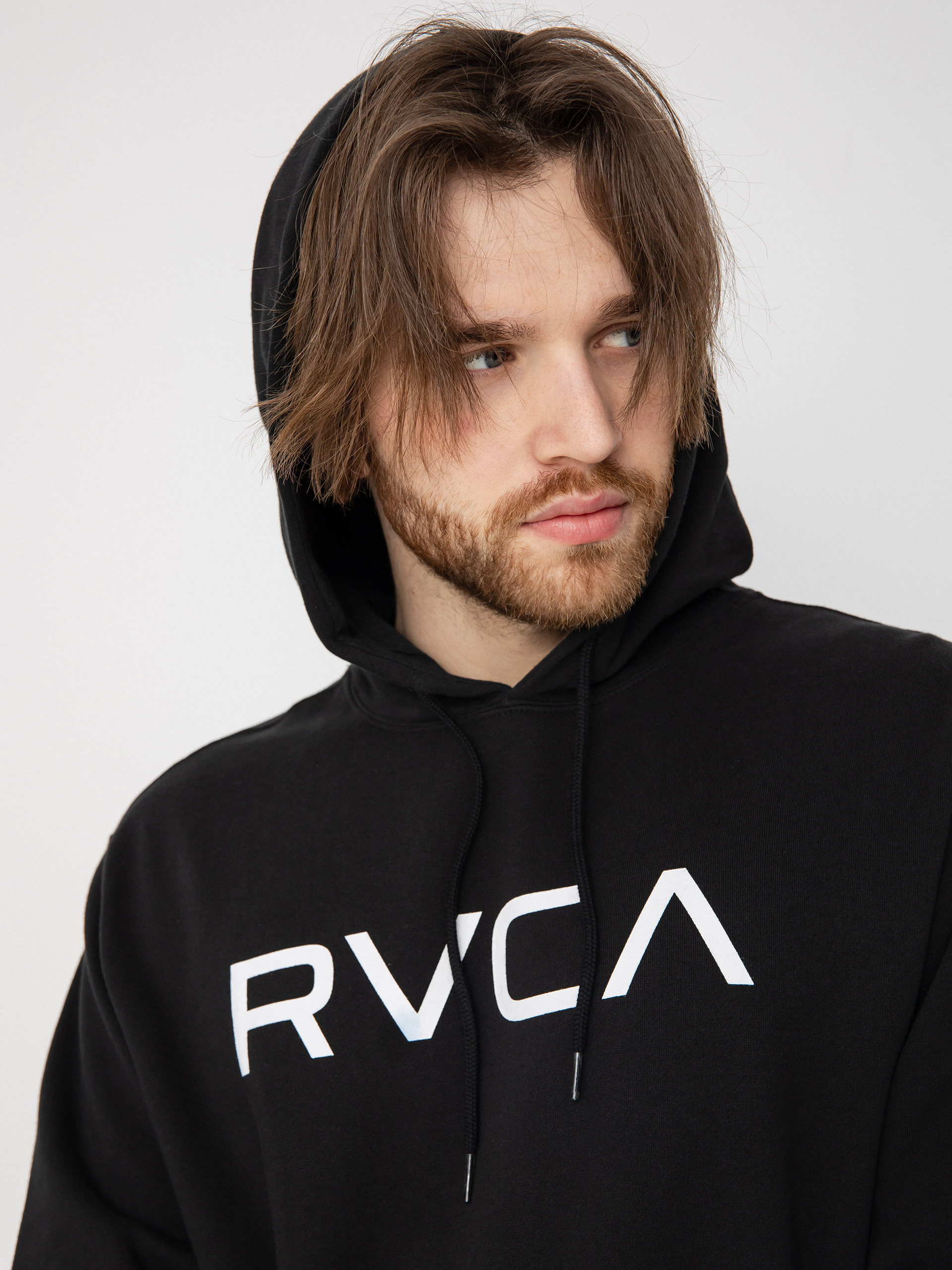 RVCA Big Rvca HD Kapucnis pulóver (black)