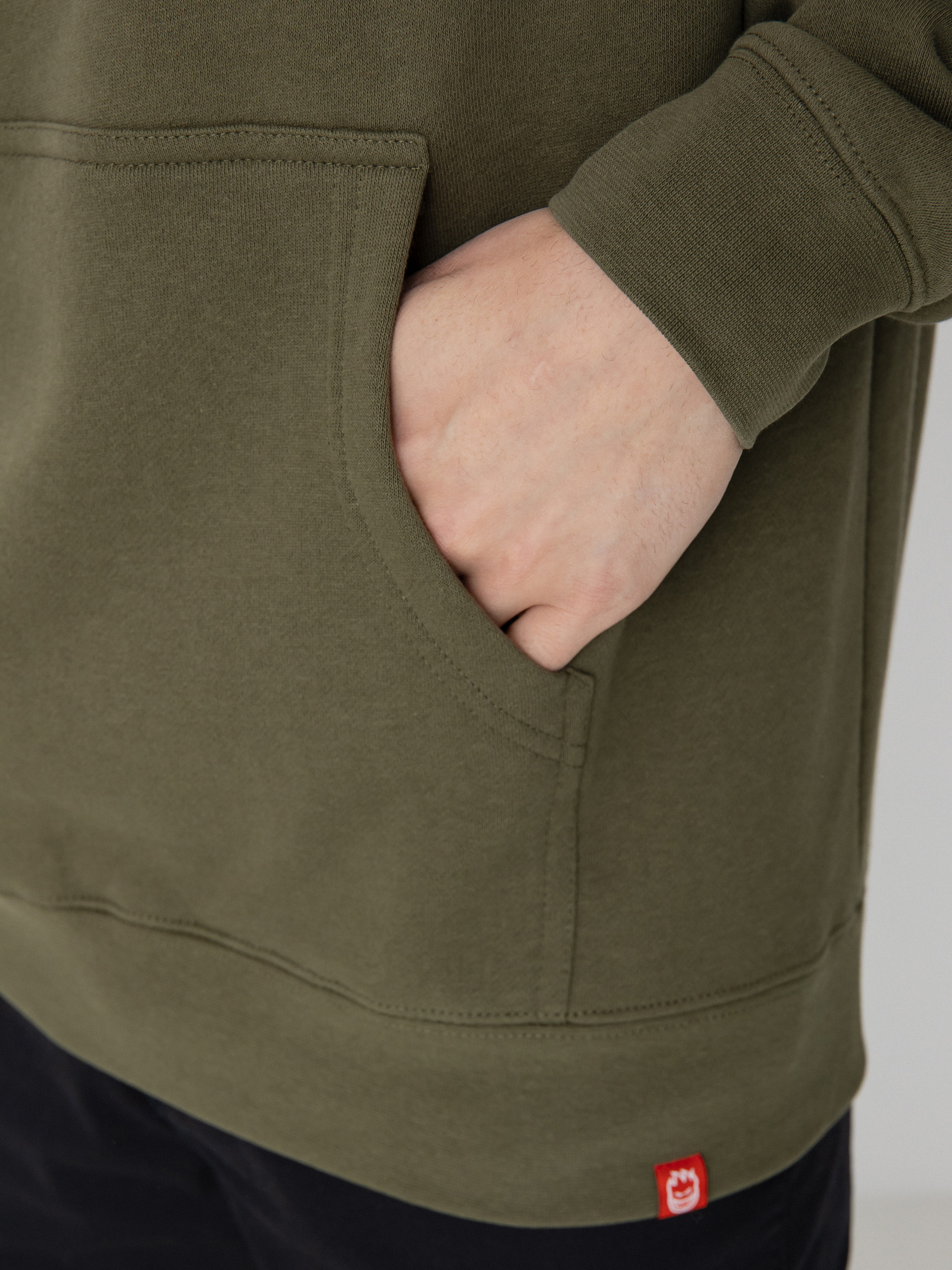 Spitfire Clsc Vortex HD Kapucnis pulóver (army/gold)