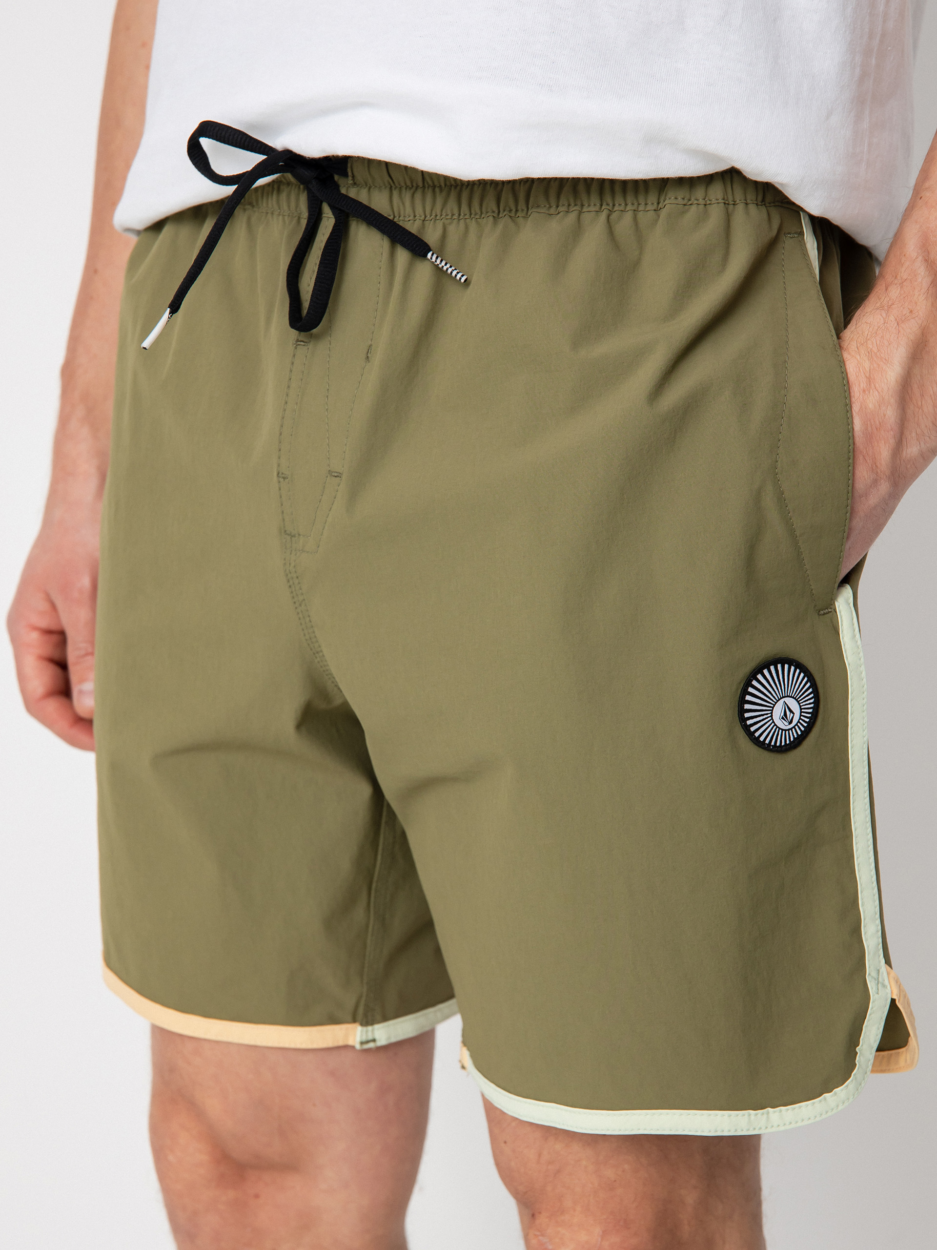 Volcom Lido Liberators 17 Rövidnadrág (martini olive)
