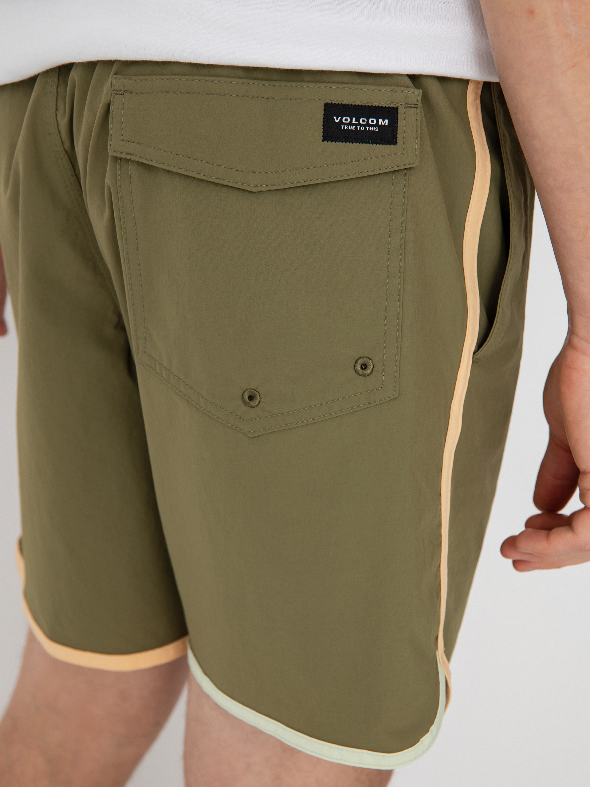 Volcom Lido Liberators 17 Rövidnadrág (martini olive)