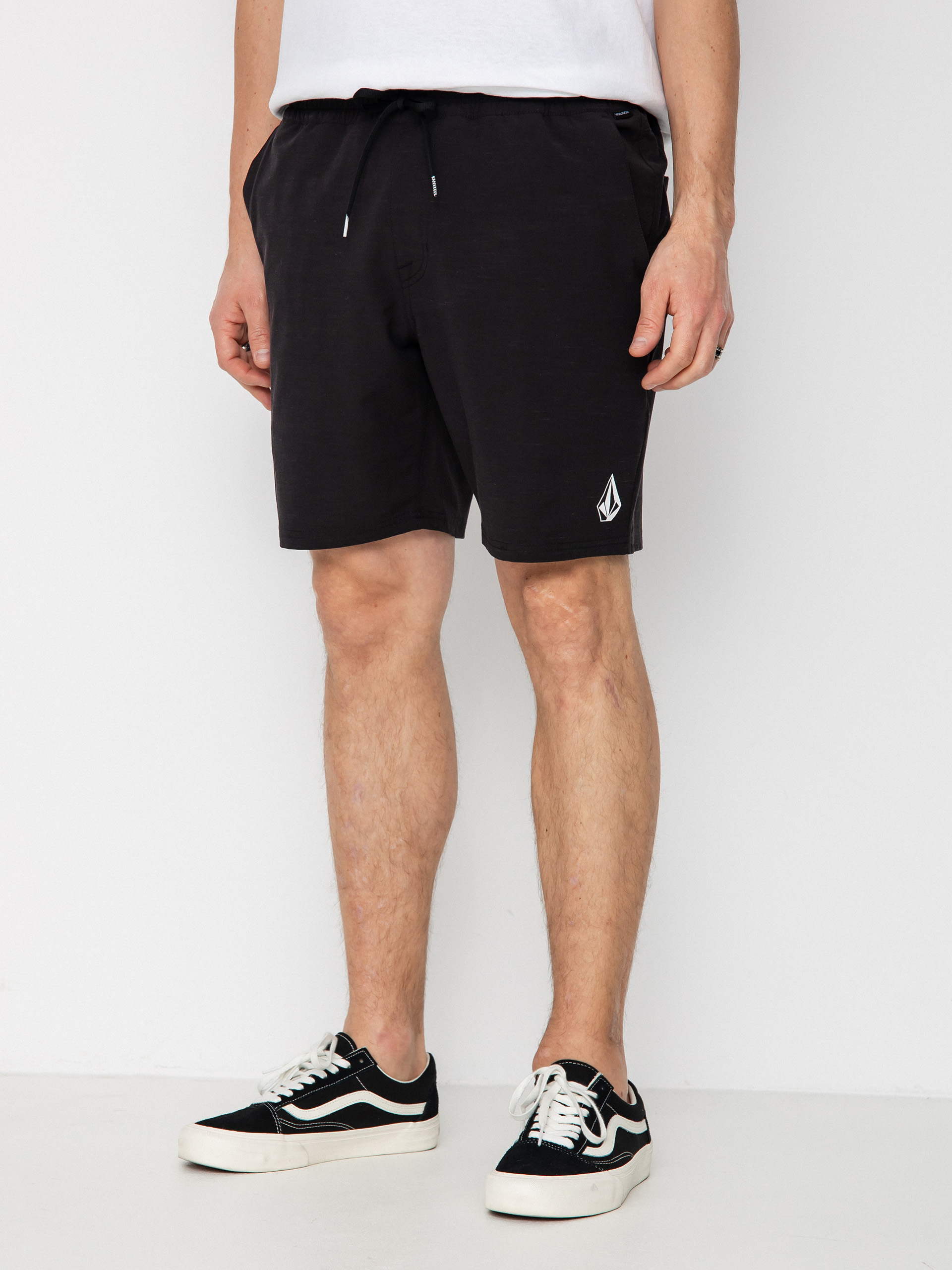 Volcom Understoned Hybrid 18 Rövidnadrág (black)