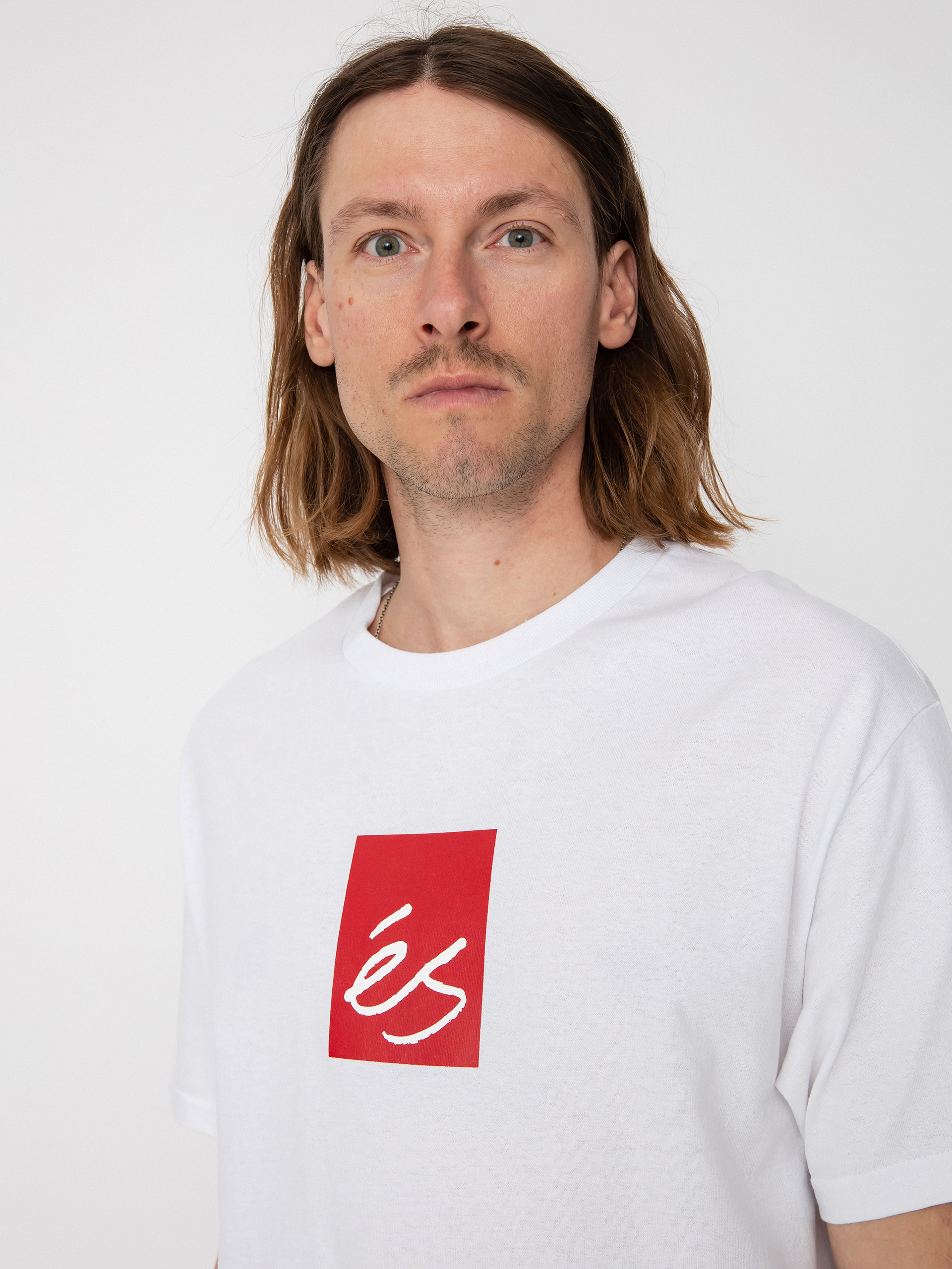 eS Main Block Small póló (white)