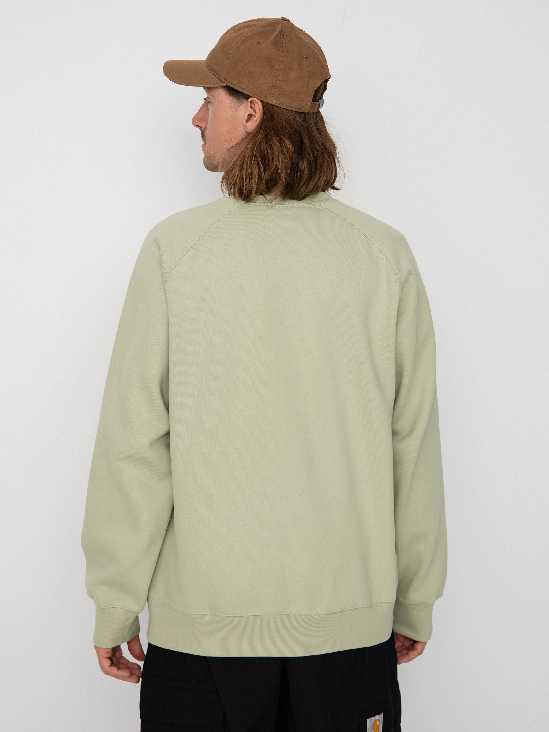 Carhartt WIP Chase Pulóver (agave/gold)