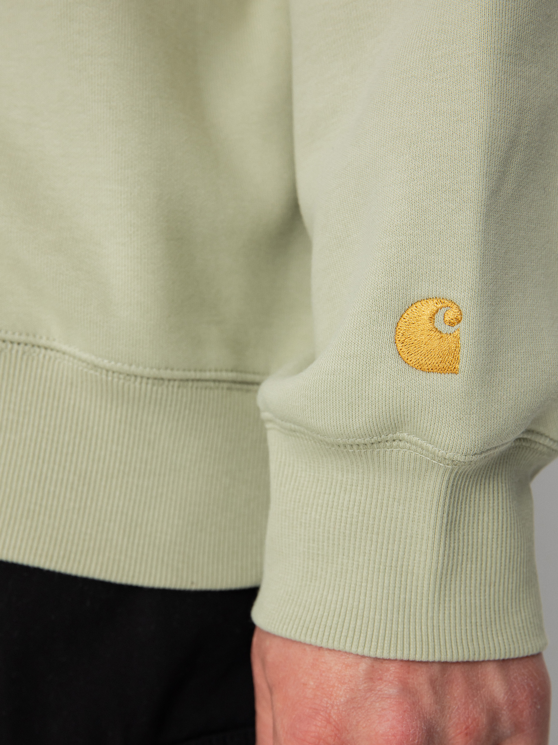 Carhartt WIP Chase Pulóver (agave/gold)