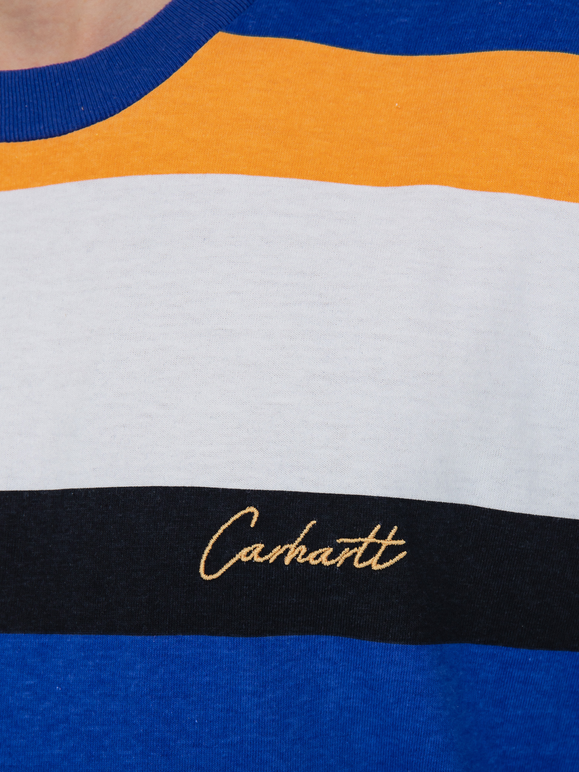 Carhartt WIP Crouser póló (crouser stripe lazurite)