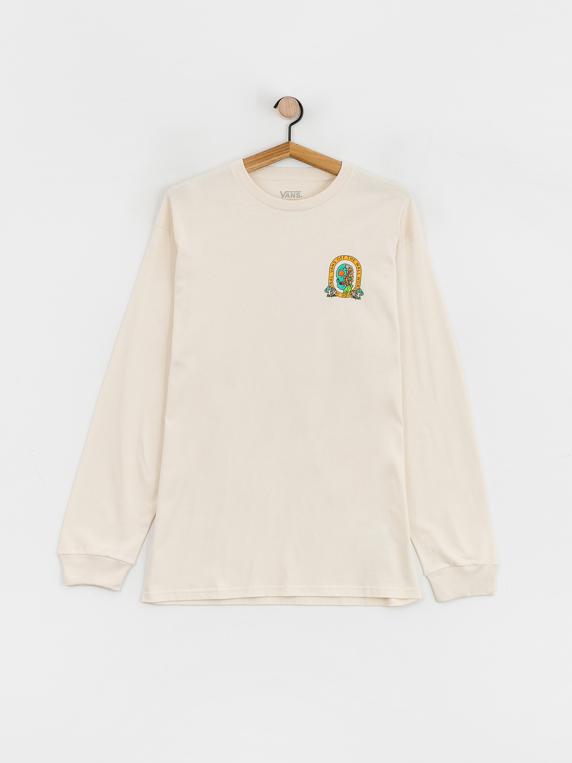 Vans Trippy Skull Hosszú ujjú felső (antique white)