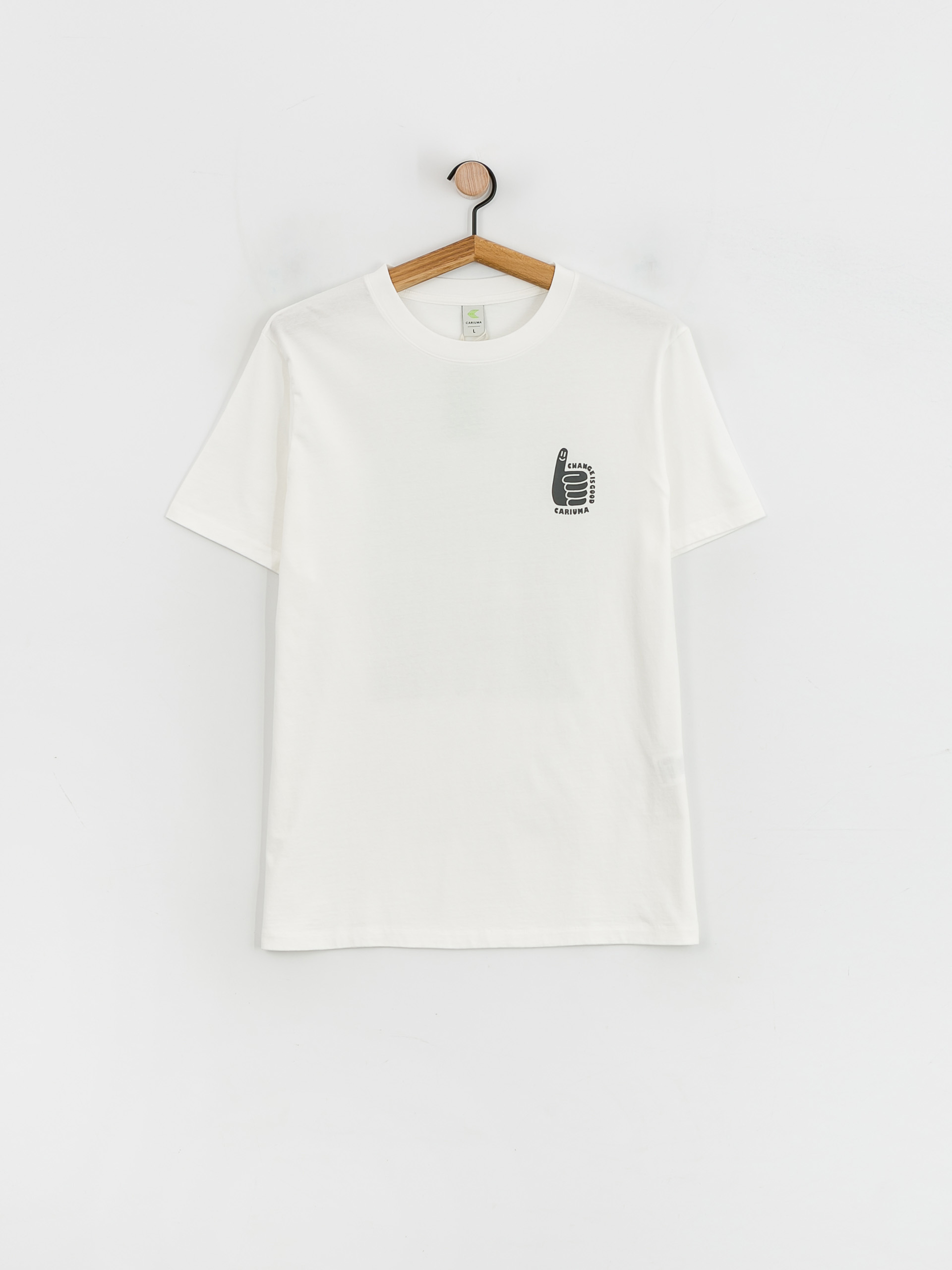 Cariuma Change Is Good póló (white)