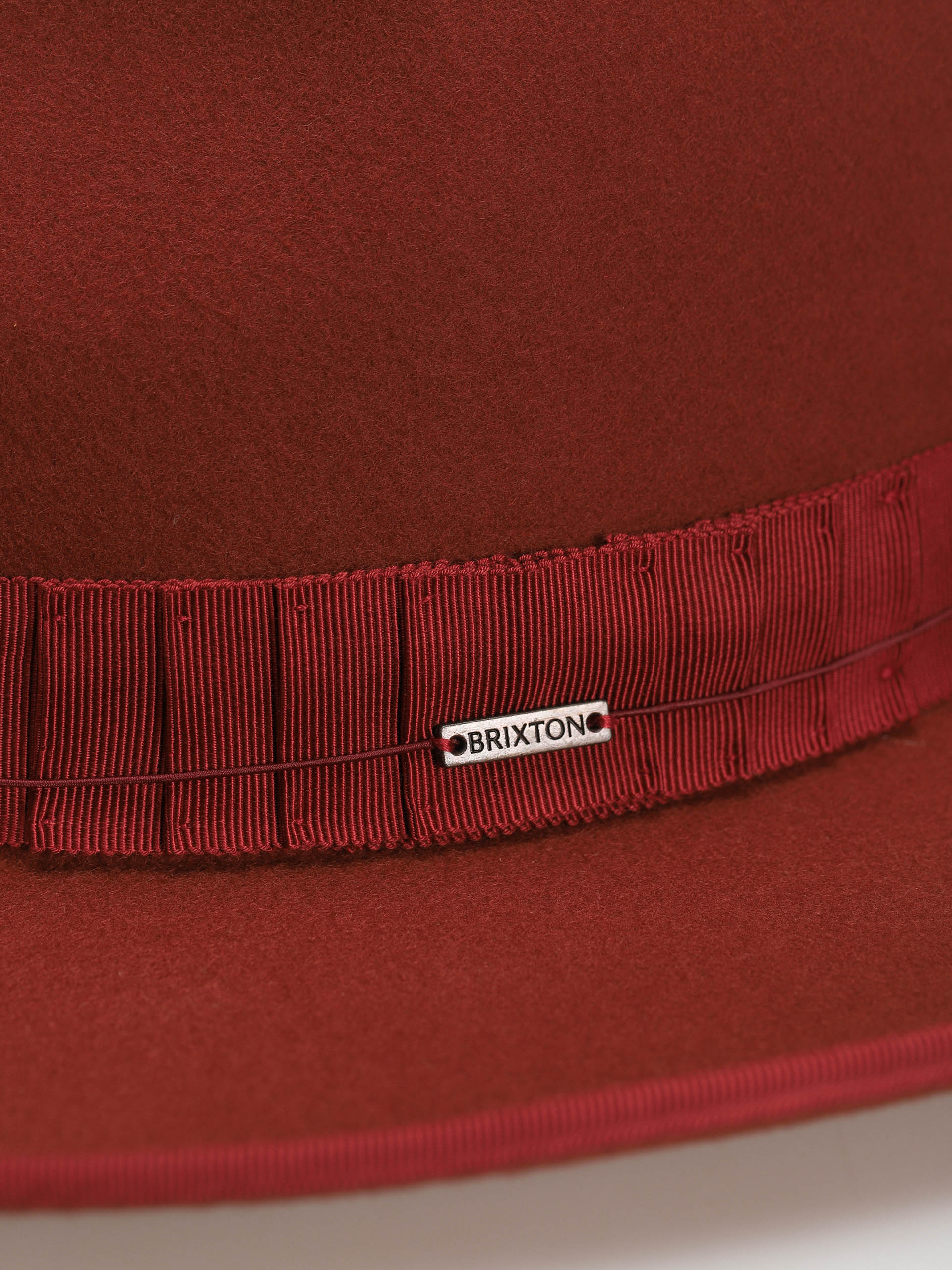 Brixton Reno Fedora Kalap (burnt henna)