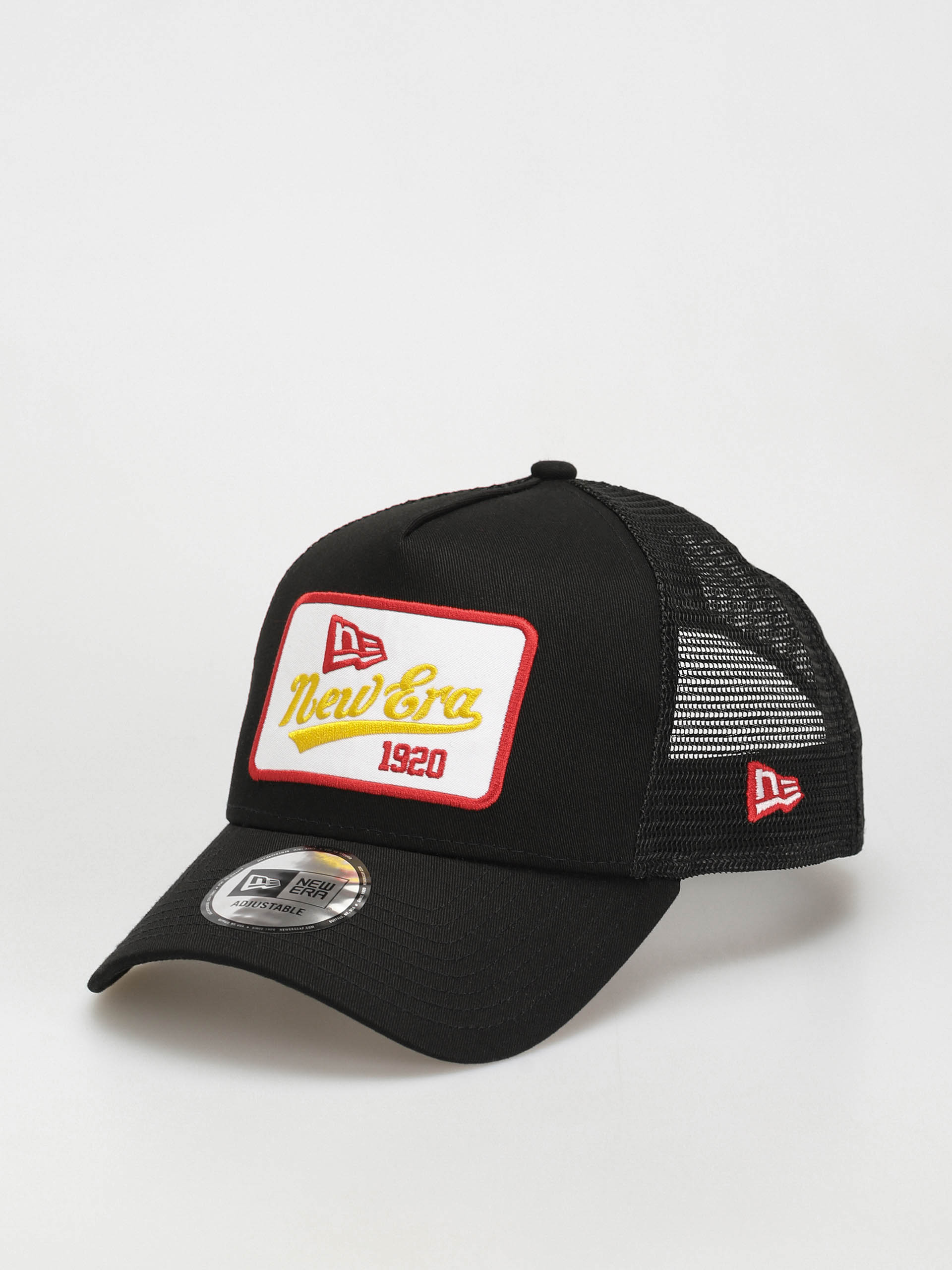 New Era State Patch Trucker Baseball sapka (black)