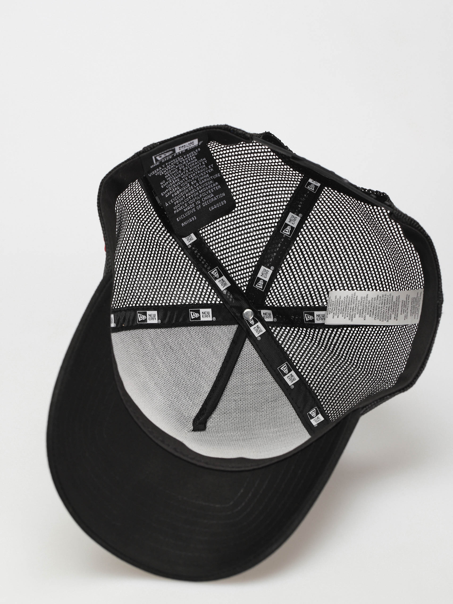 New Era State Patch Trucker Baseball sapka (black)