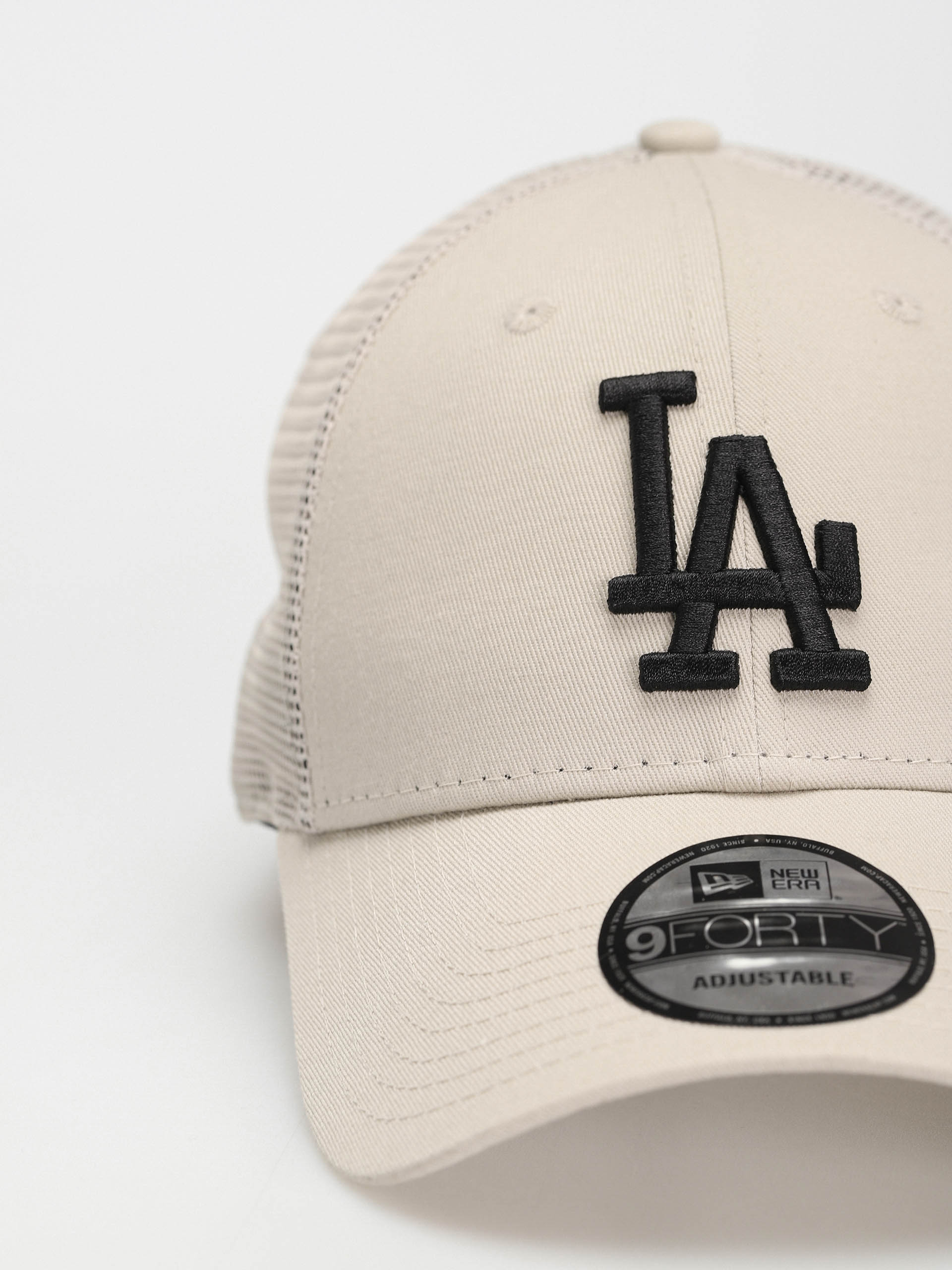 New Era Home Field 9Forty Los Angeles Dodgers Baseball sapka (stone/black)