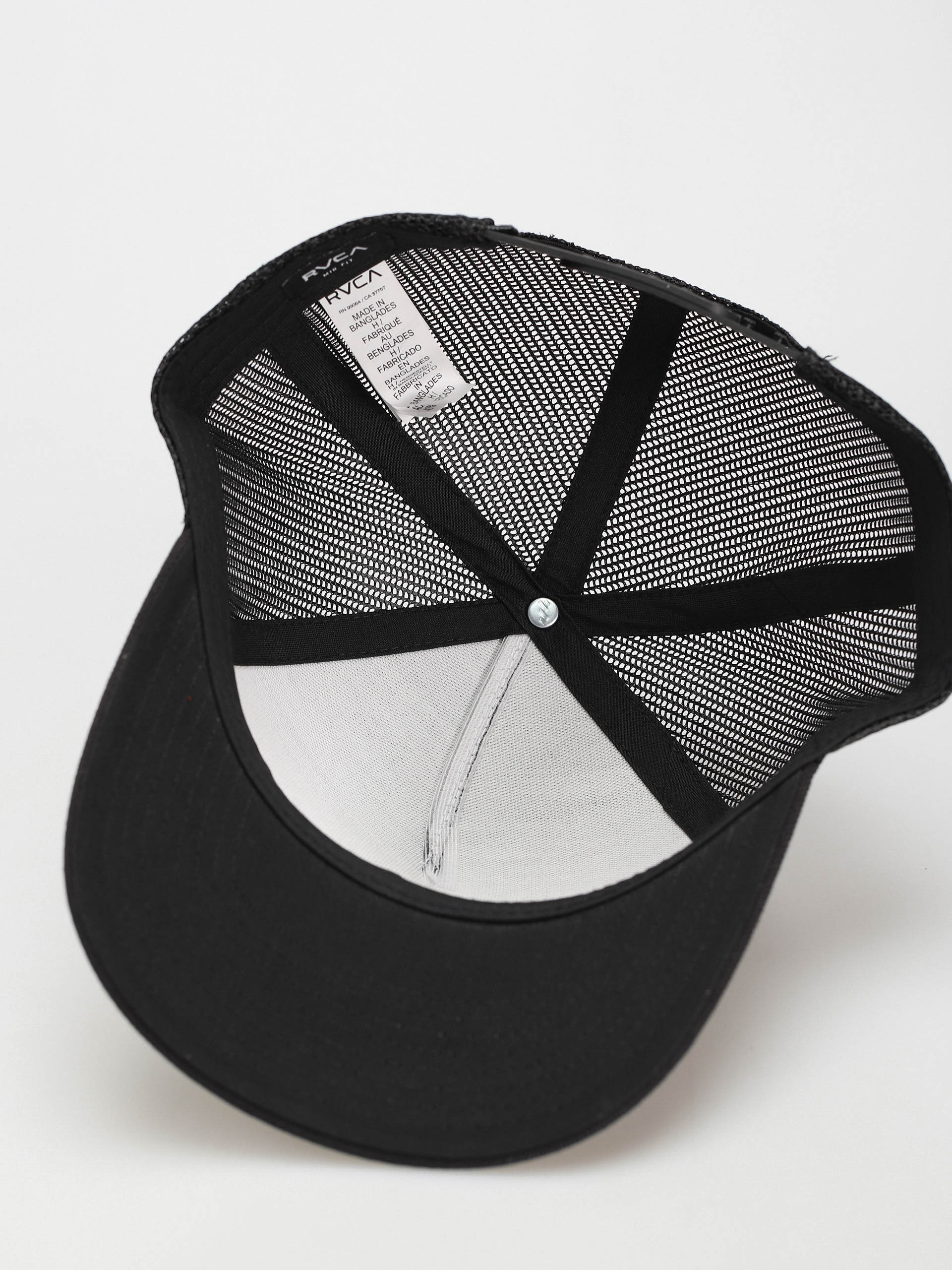 RVCA Va Atw Curved Brim Trucker Baseball sapka (black)
