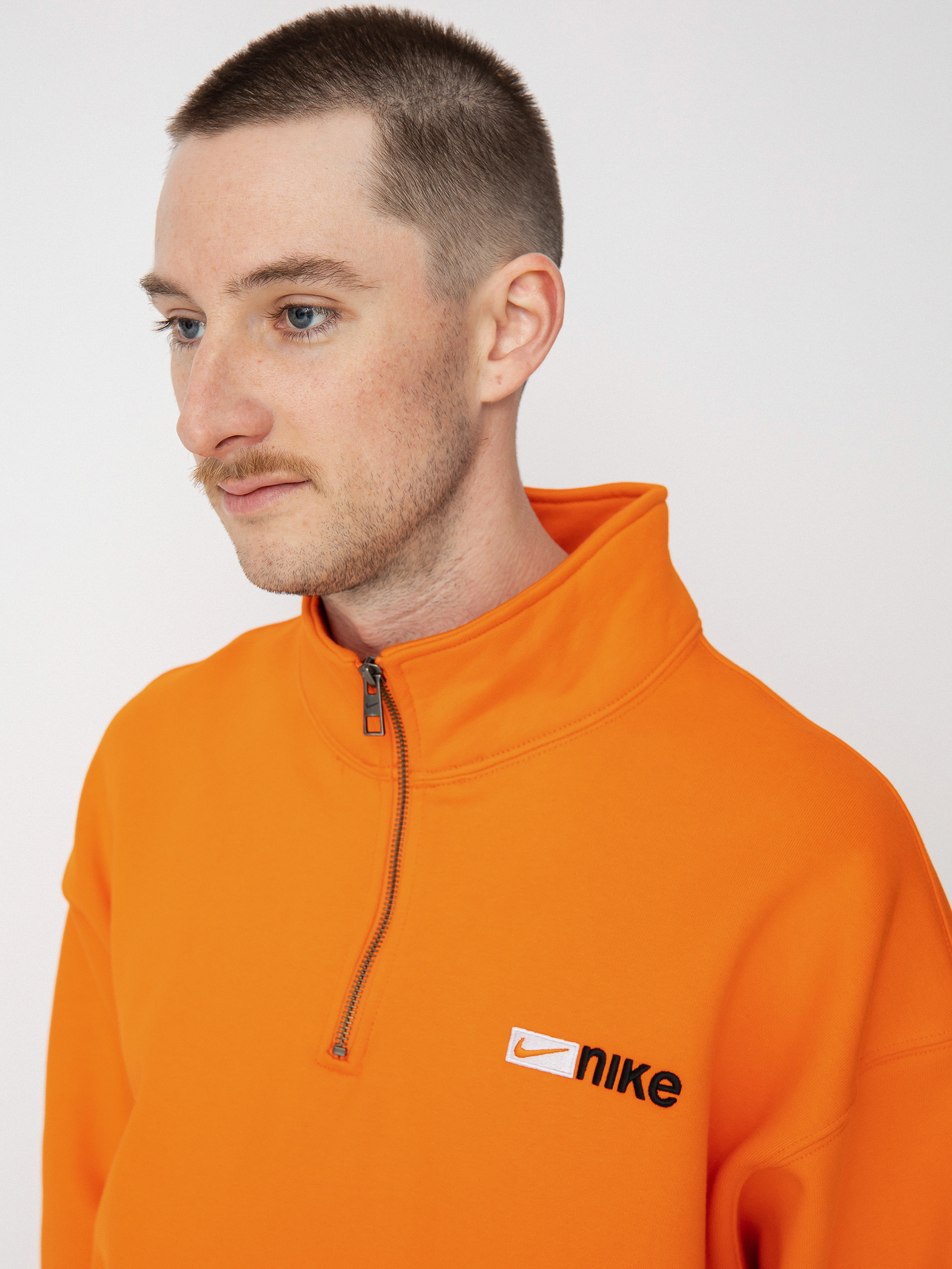 Nike SB Half Zip Y2K Logo Pulóver (safety orange)