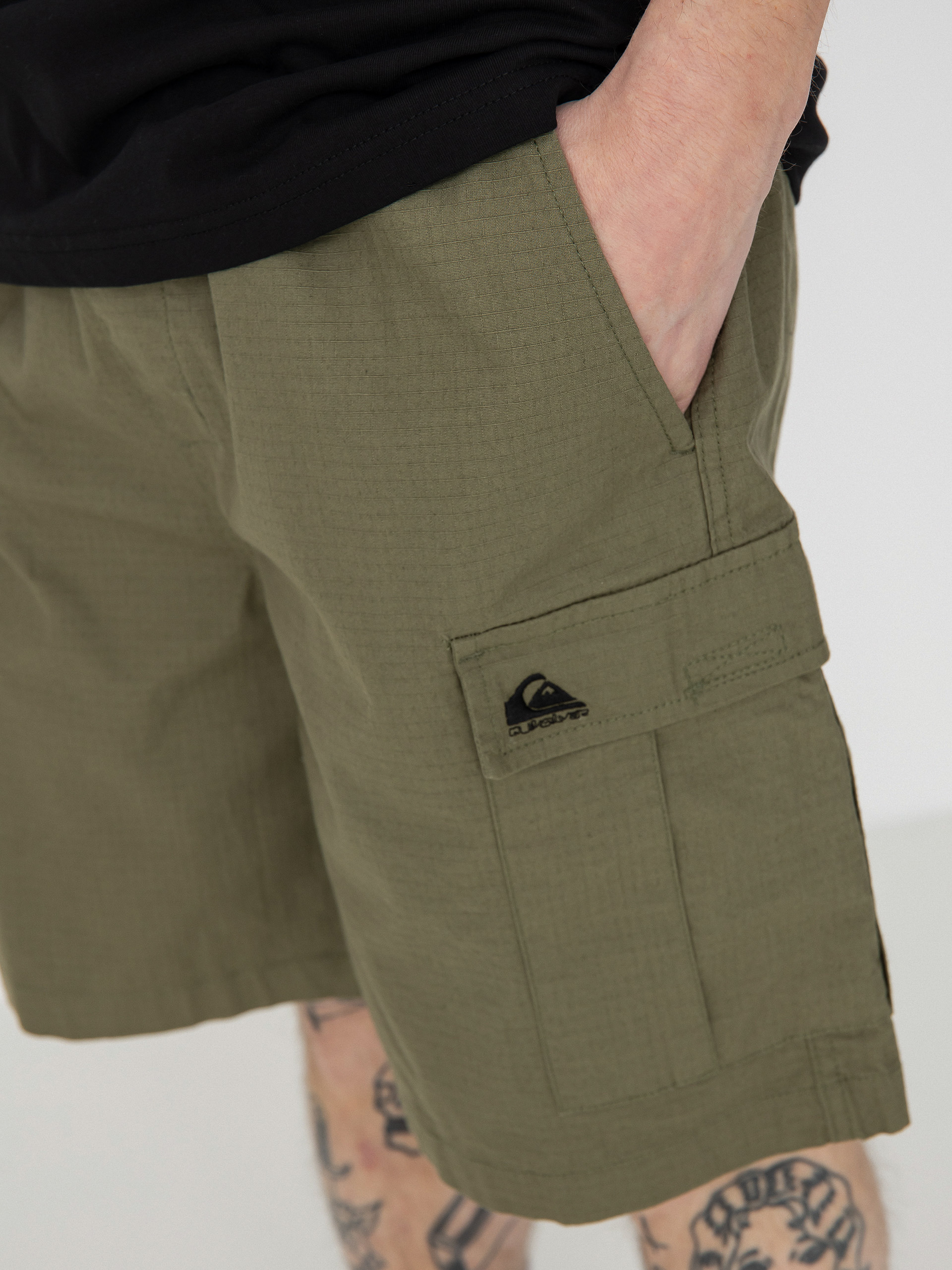 Quiksilver Cargo Taxer Rövidnadrág (four leaf clover)