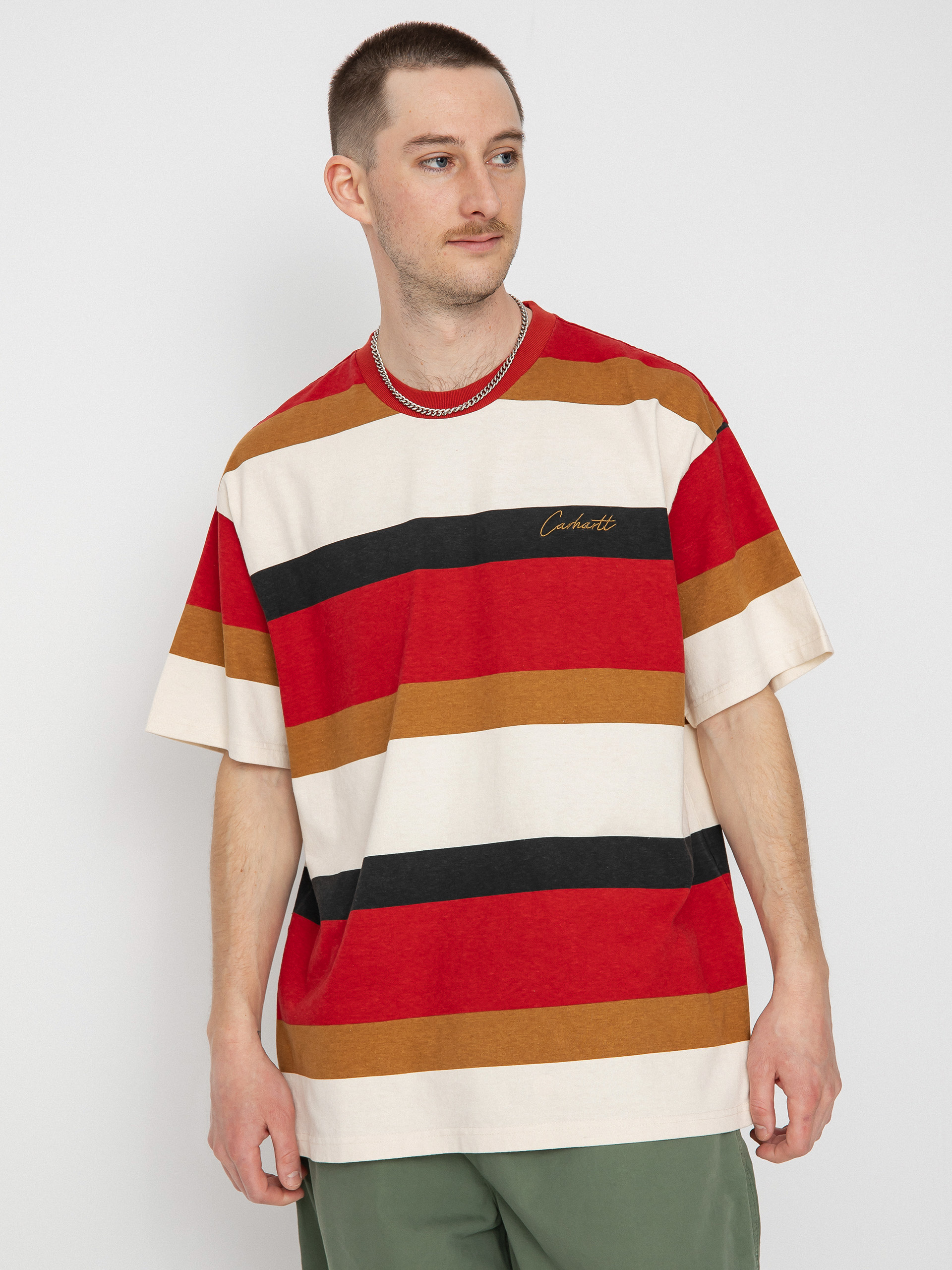 Carhartt WIP Crouser póló (crouser stripe arcade)
