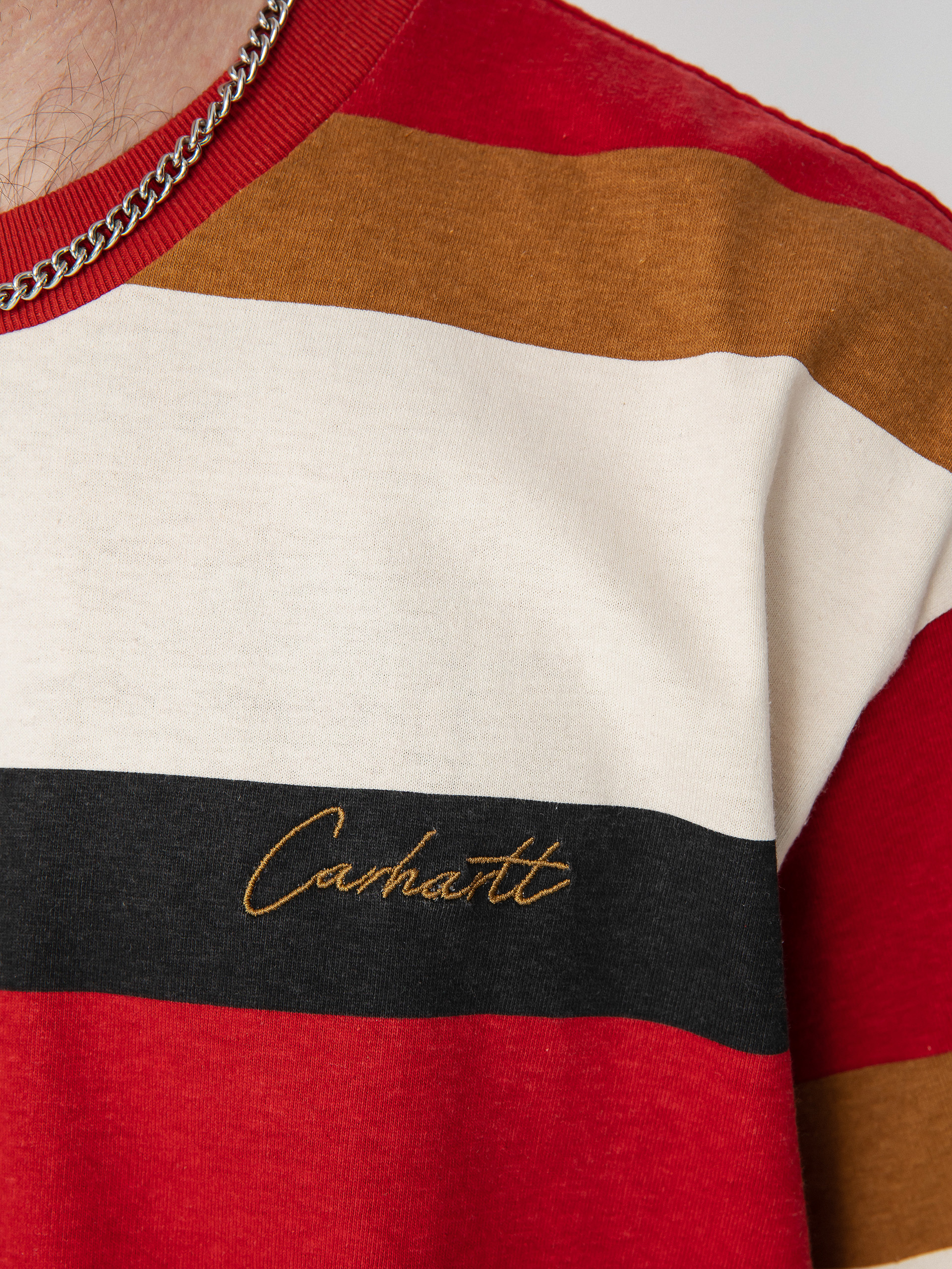 Carhartt WIP Crouser póló (crouser stripe arcade)
