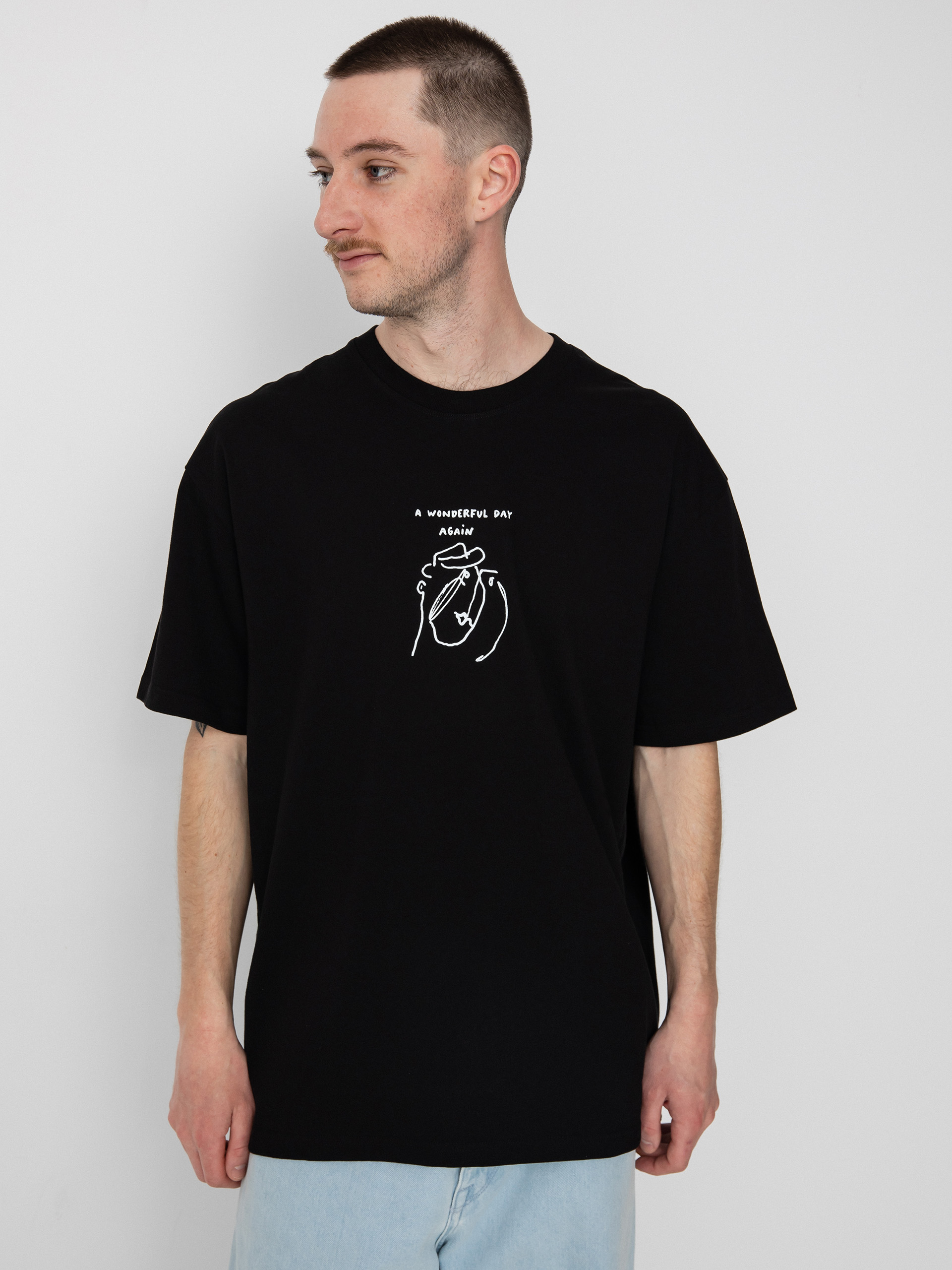 Polar Skate Wonderful Day póló (black)