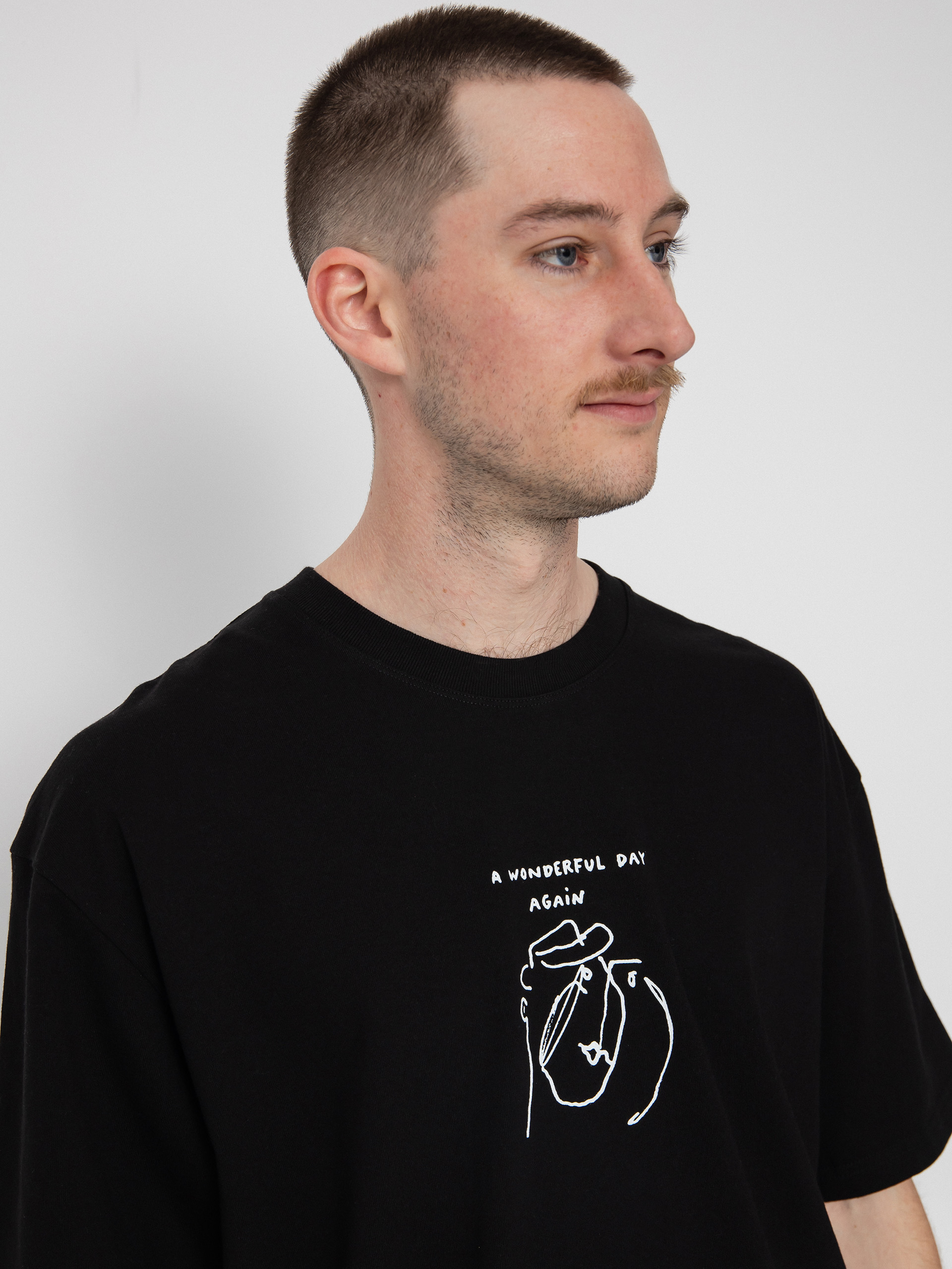 Polar Skate Wonderful Day póló (black)