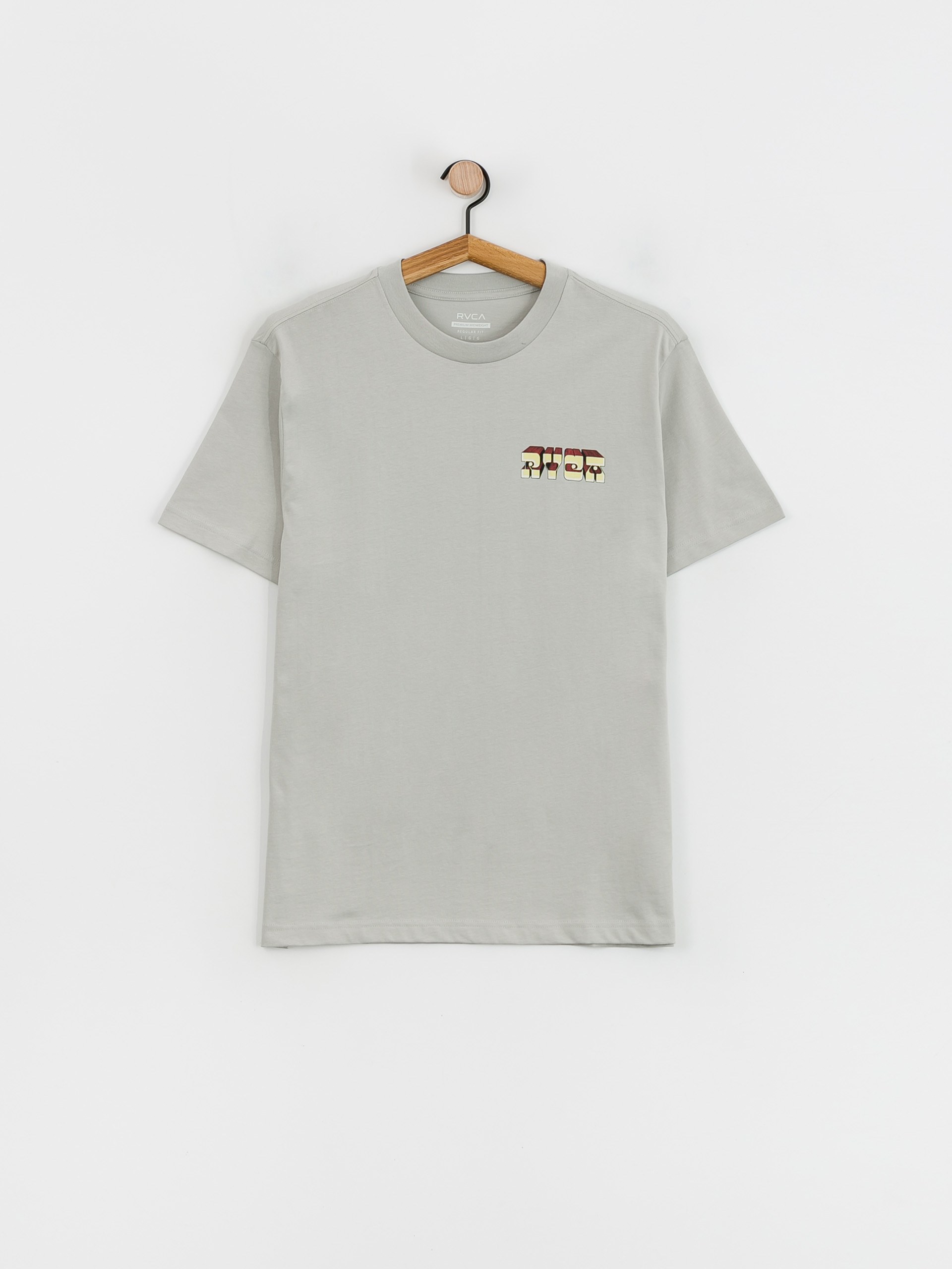 RVCA Portal póló (bright coral)