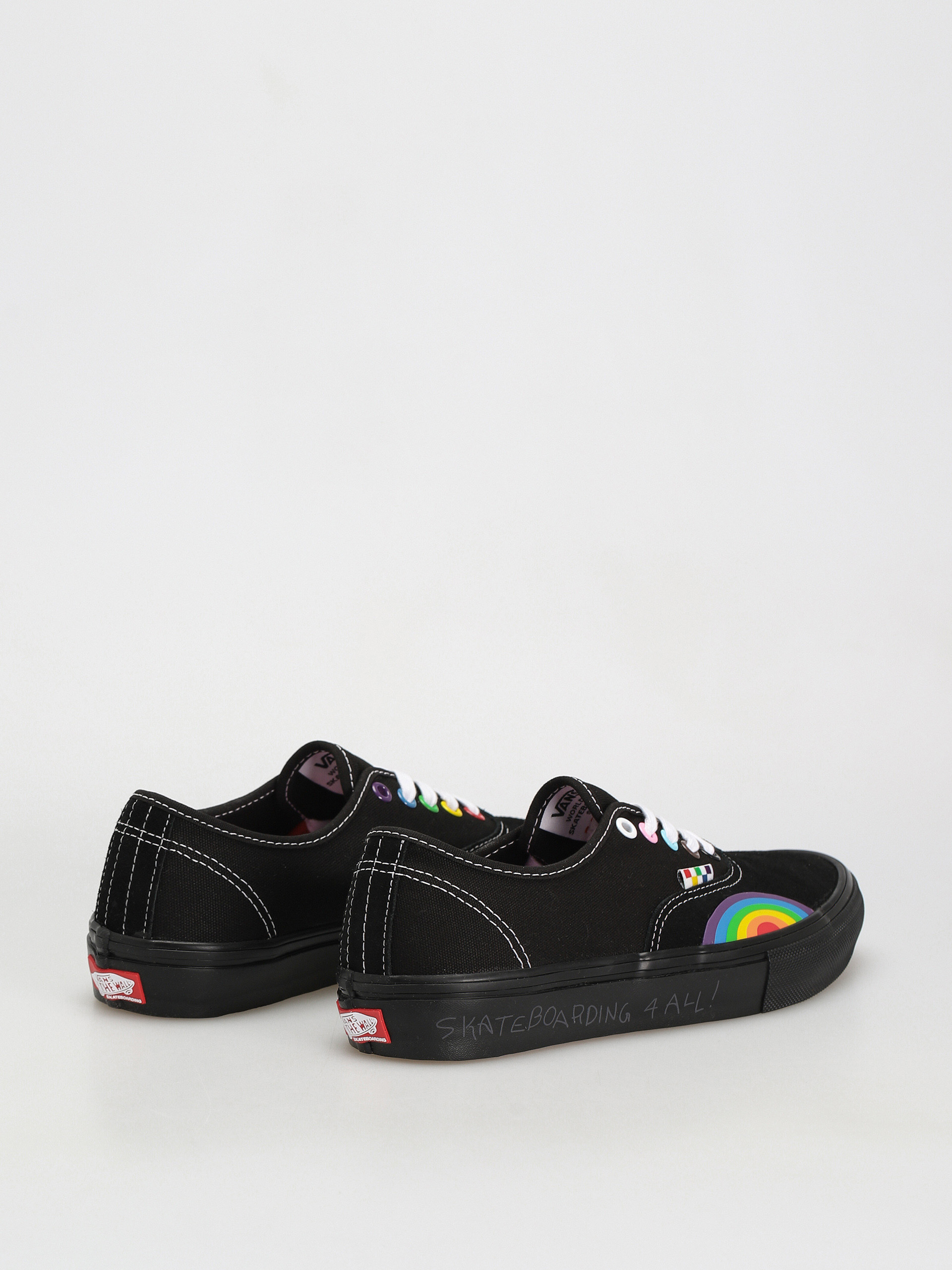 Vans Skate Authentic Cipők (pride black/multi)
