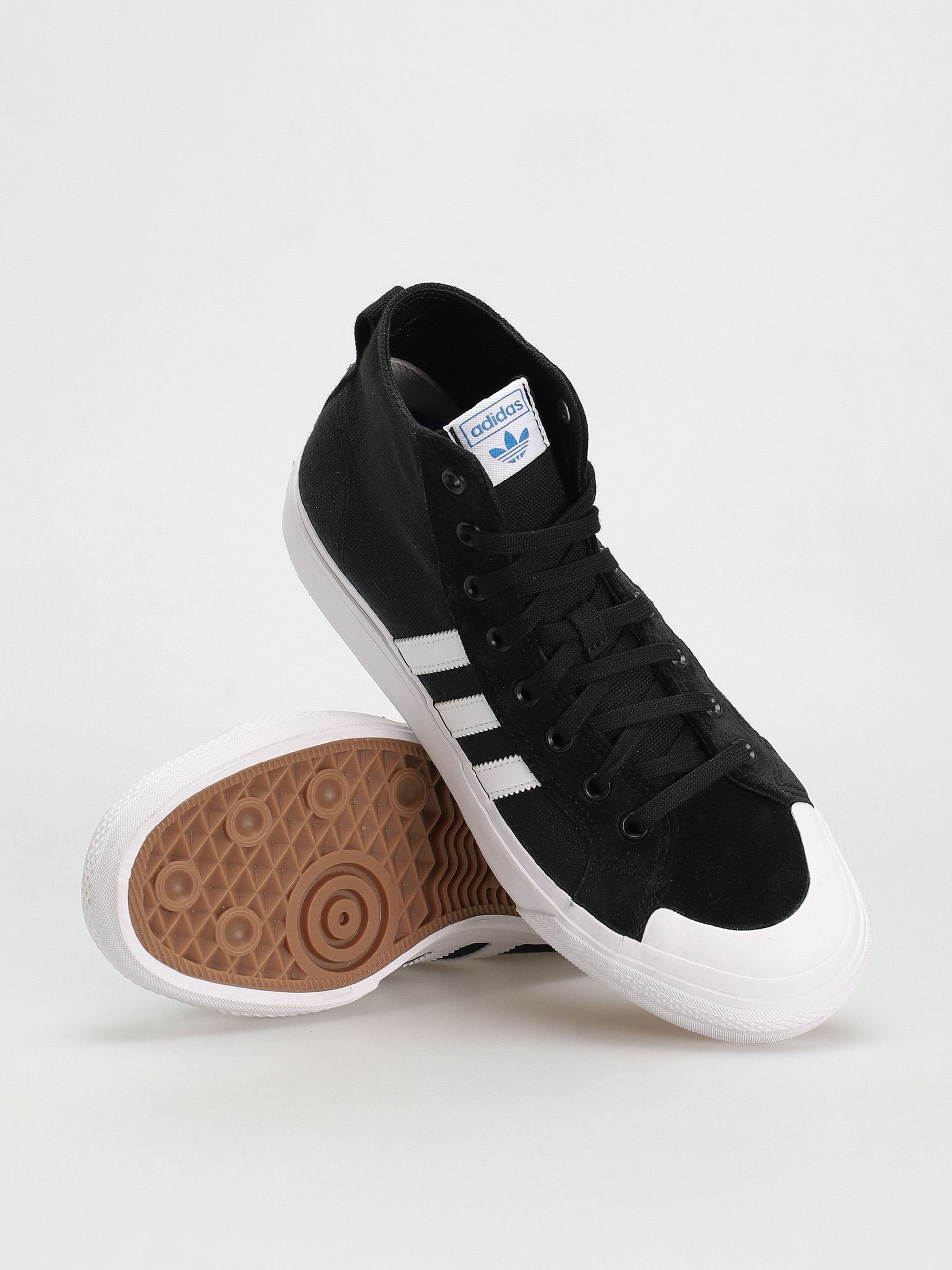 adidas Nizza Hi Adv Cipők (cblack/ftwwht/bliblu)