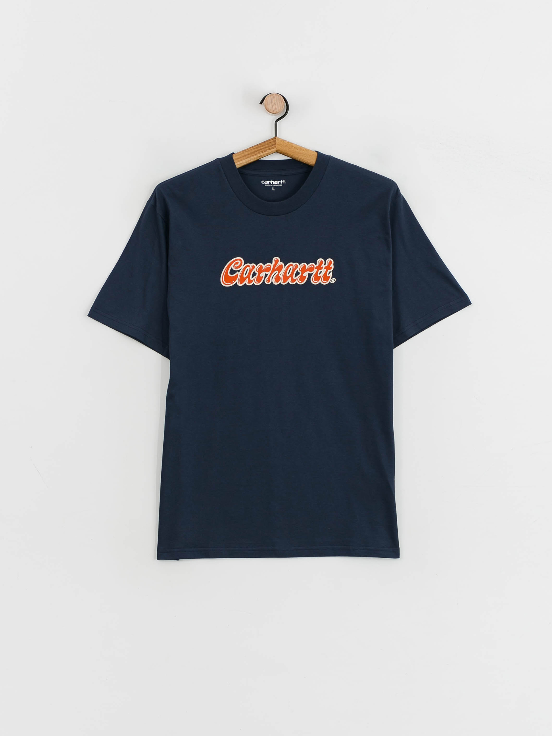 Carhartt WIP Liquid Script póló (blue)