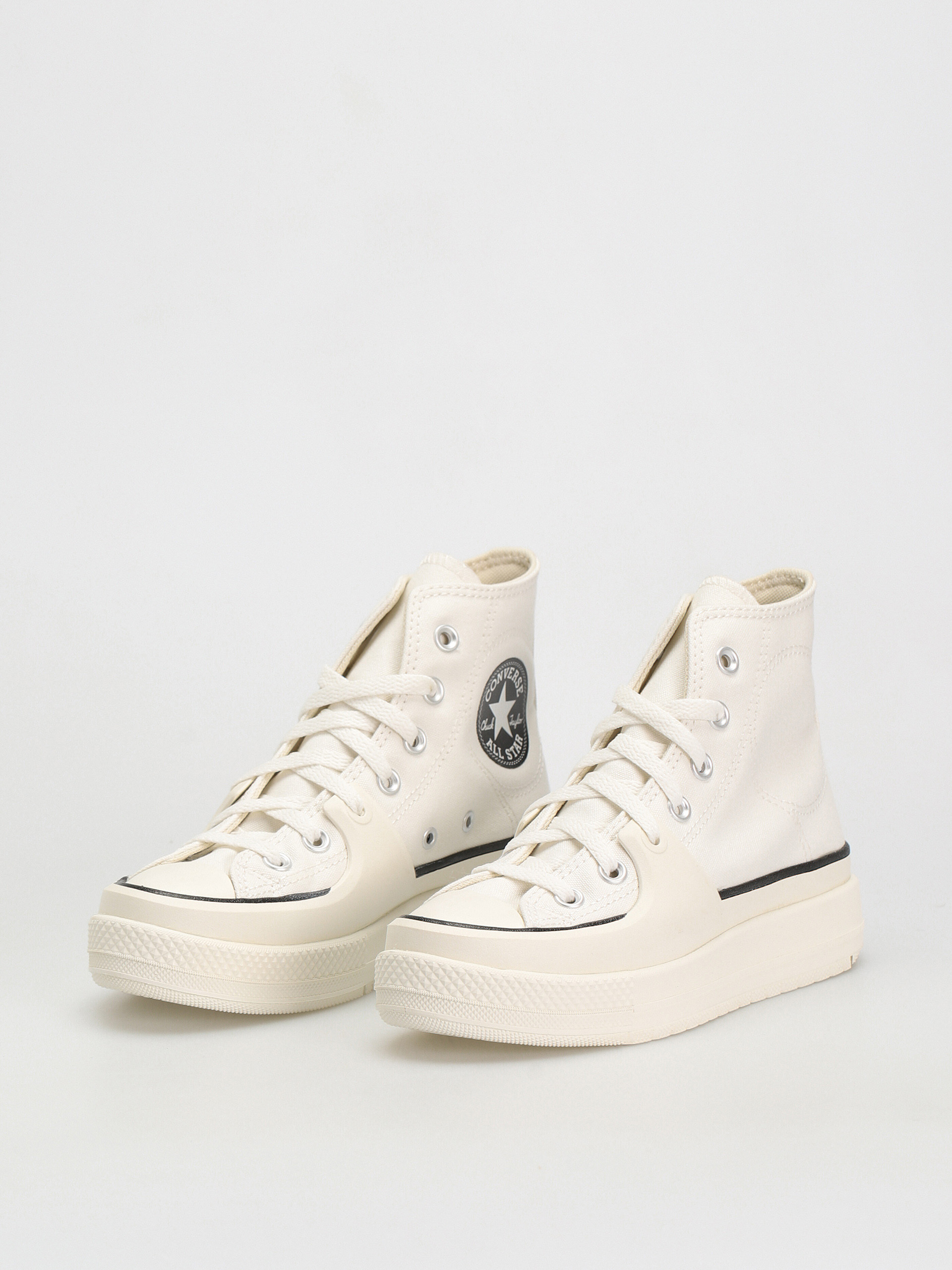 Converse Chuck Taylor All Star Construct Hi Tornacipők Wmn (vintege white/black)