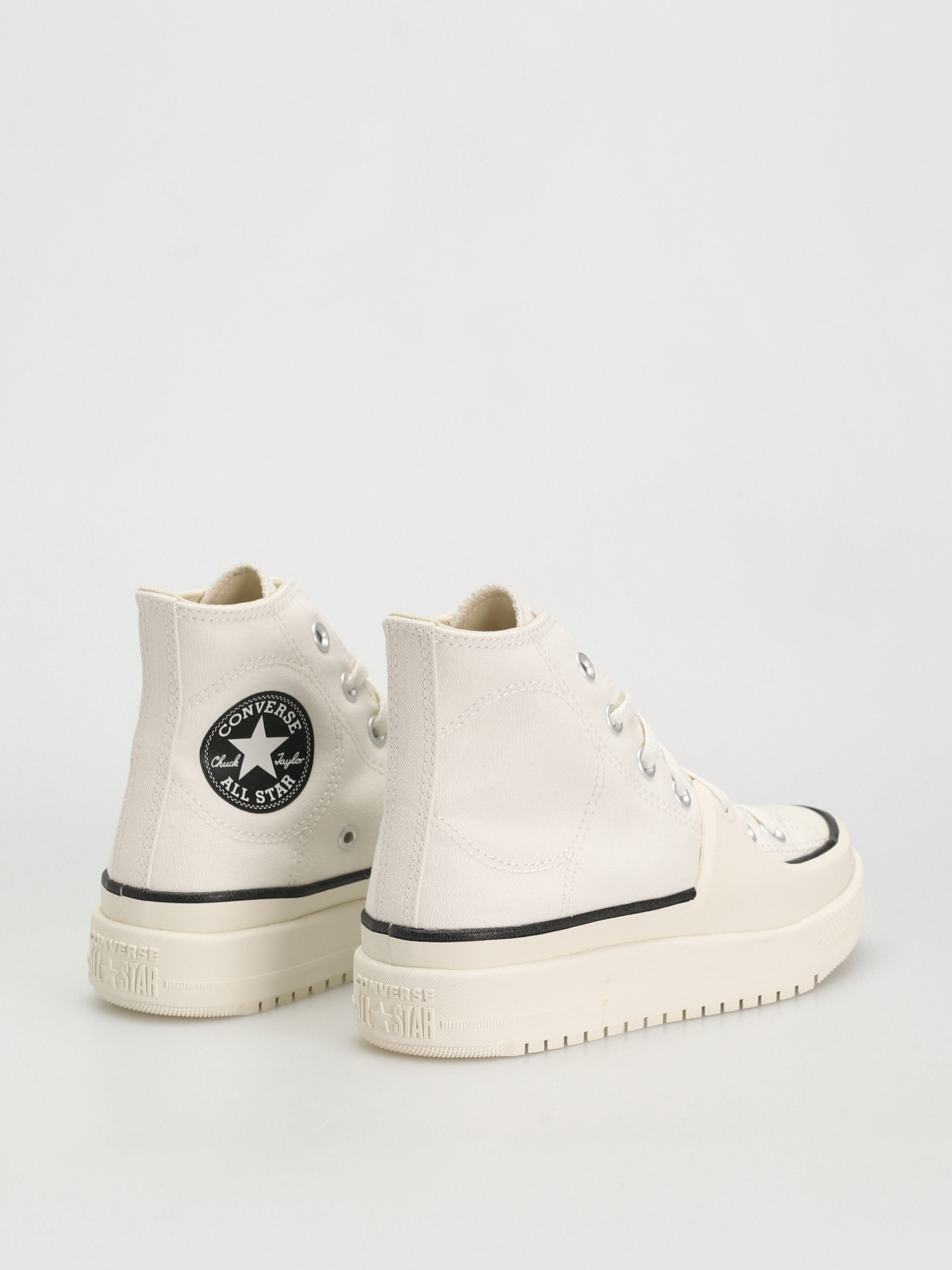 Converse Chuck Taylor All Star Construct Hi Tornacipők Wmn (vintege white/black)
