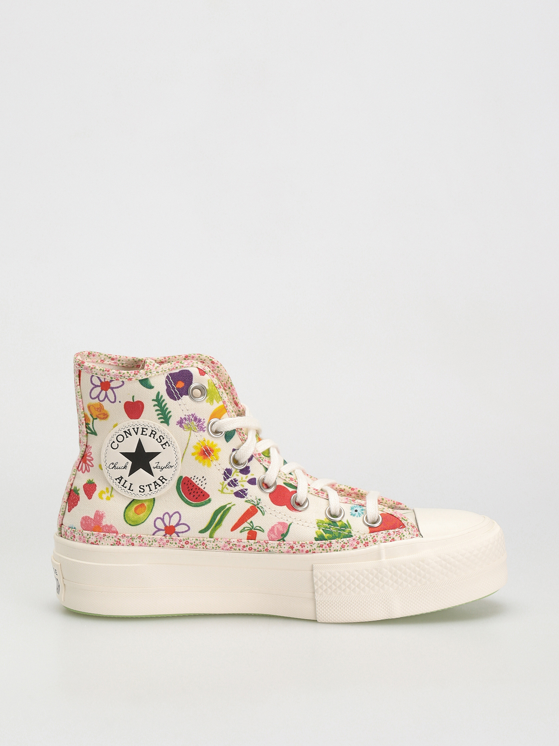Converse Chuck Taylor All Star Lift Hi Tornacipők Wmn (egret)