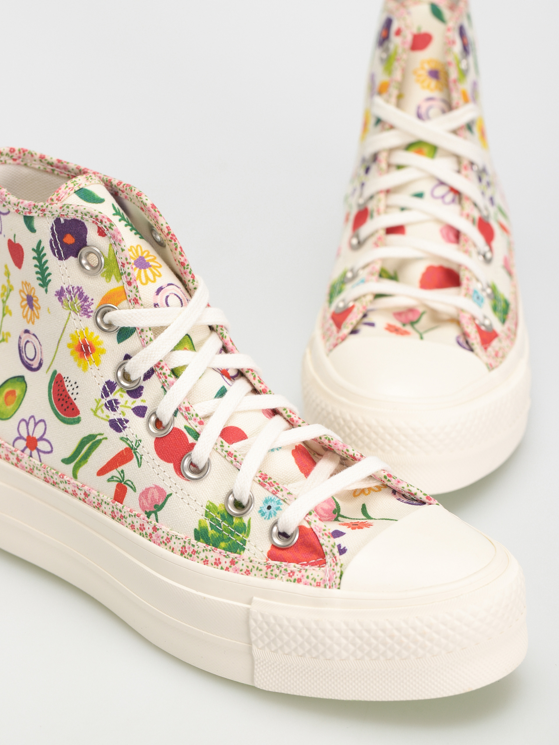 Converse Chuck Taylor All Star Lift Hi Tornacipők Wmn (egret)