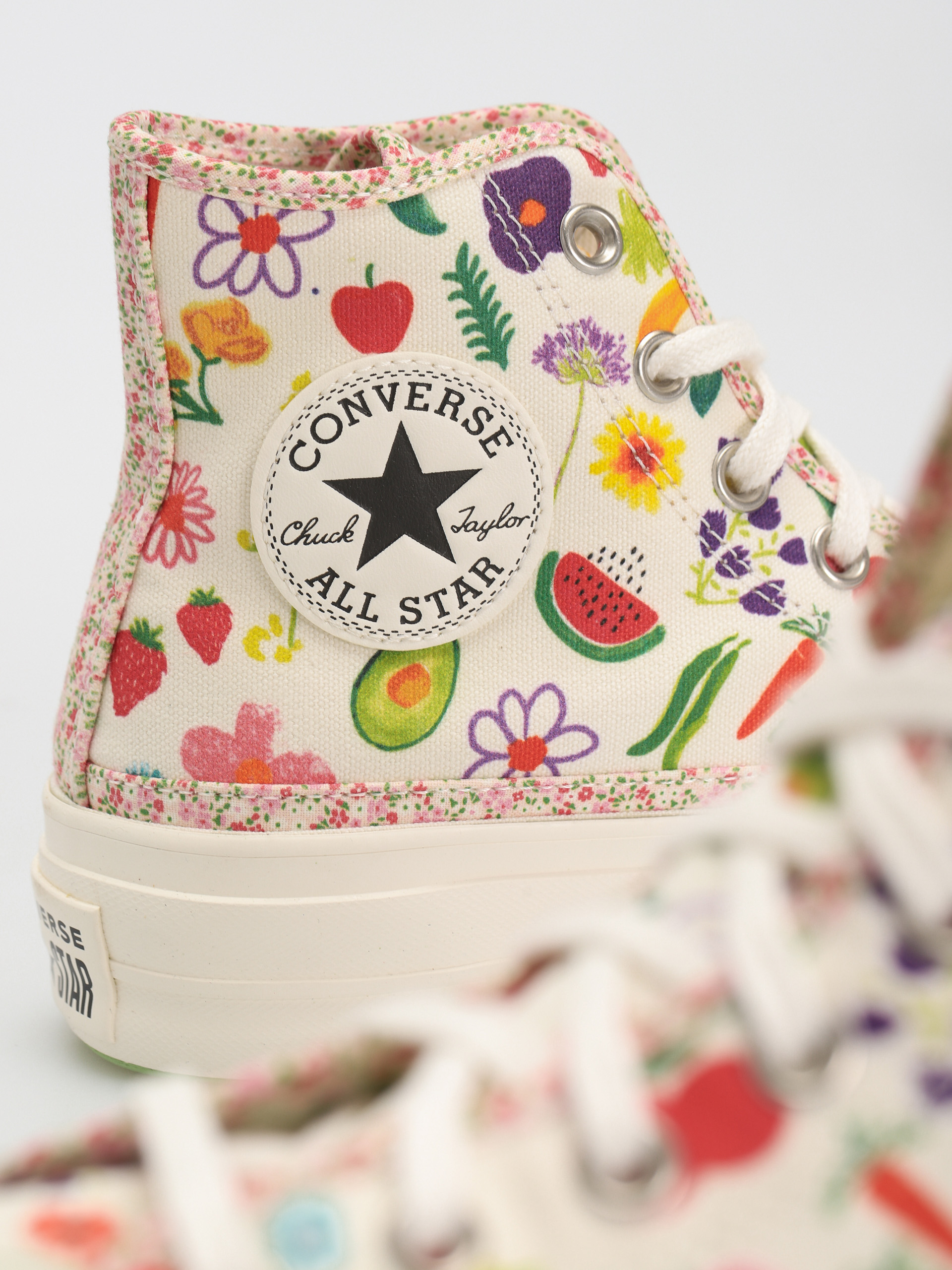 Converse Chuck Taylor All Star Lift Hi Tornacipők Wmn (egret)