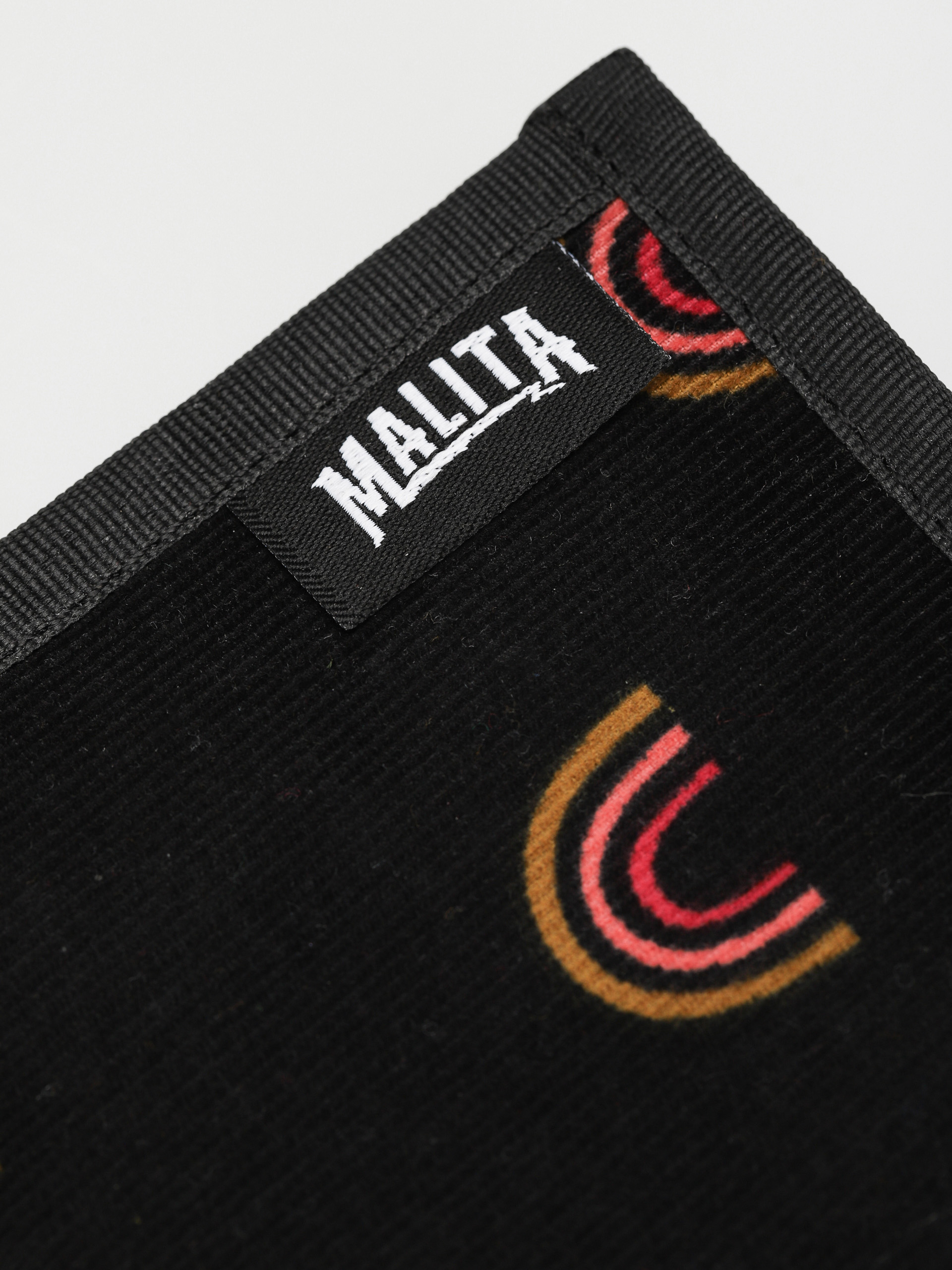 Malita Rainbow Pénztárca (black)