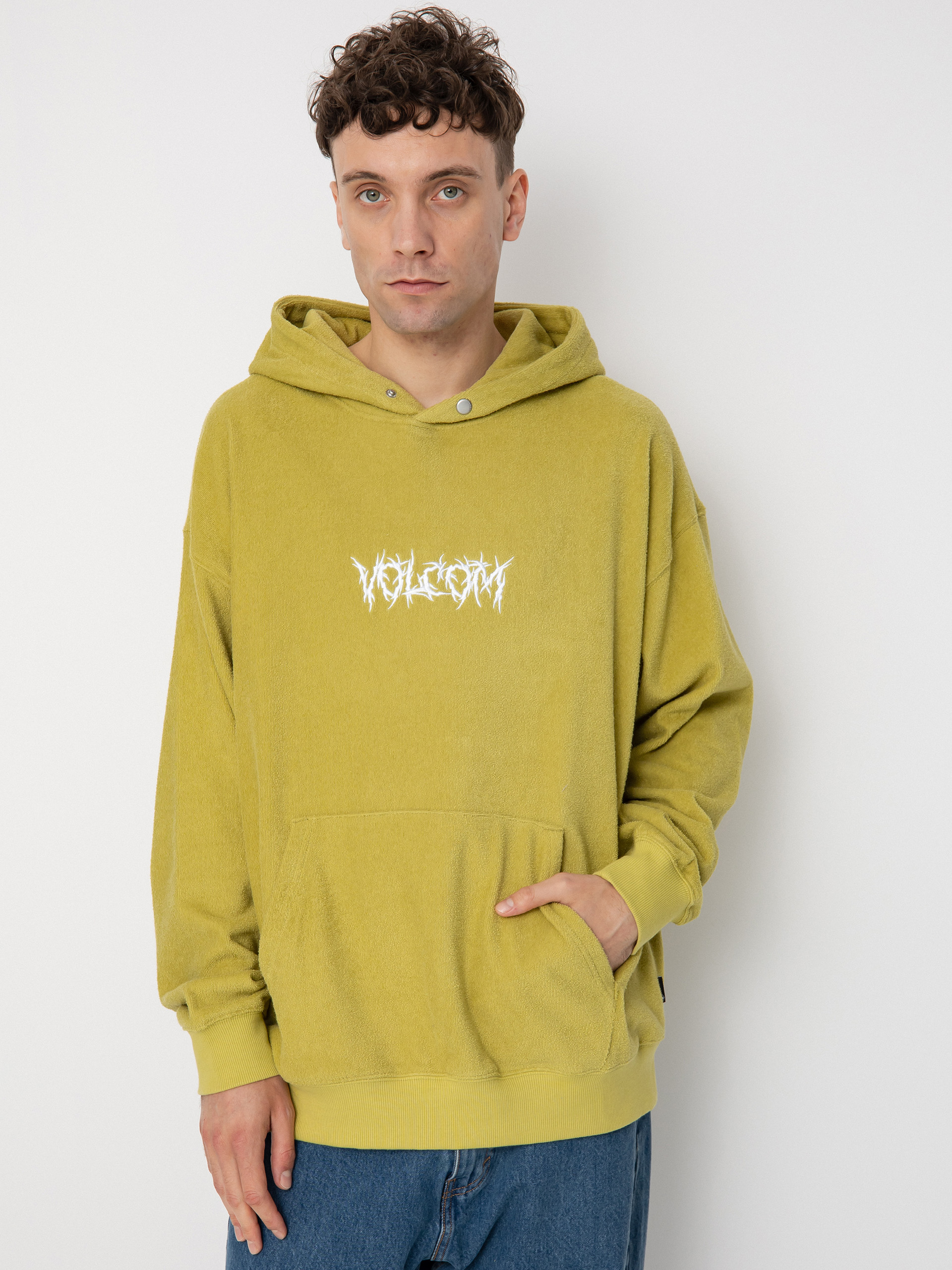 Volcom Chillhood HD Kapucnis pulóver (lentil green)