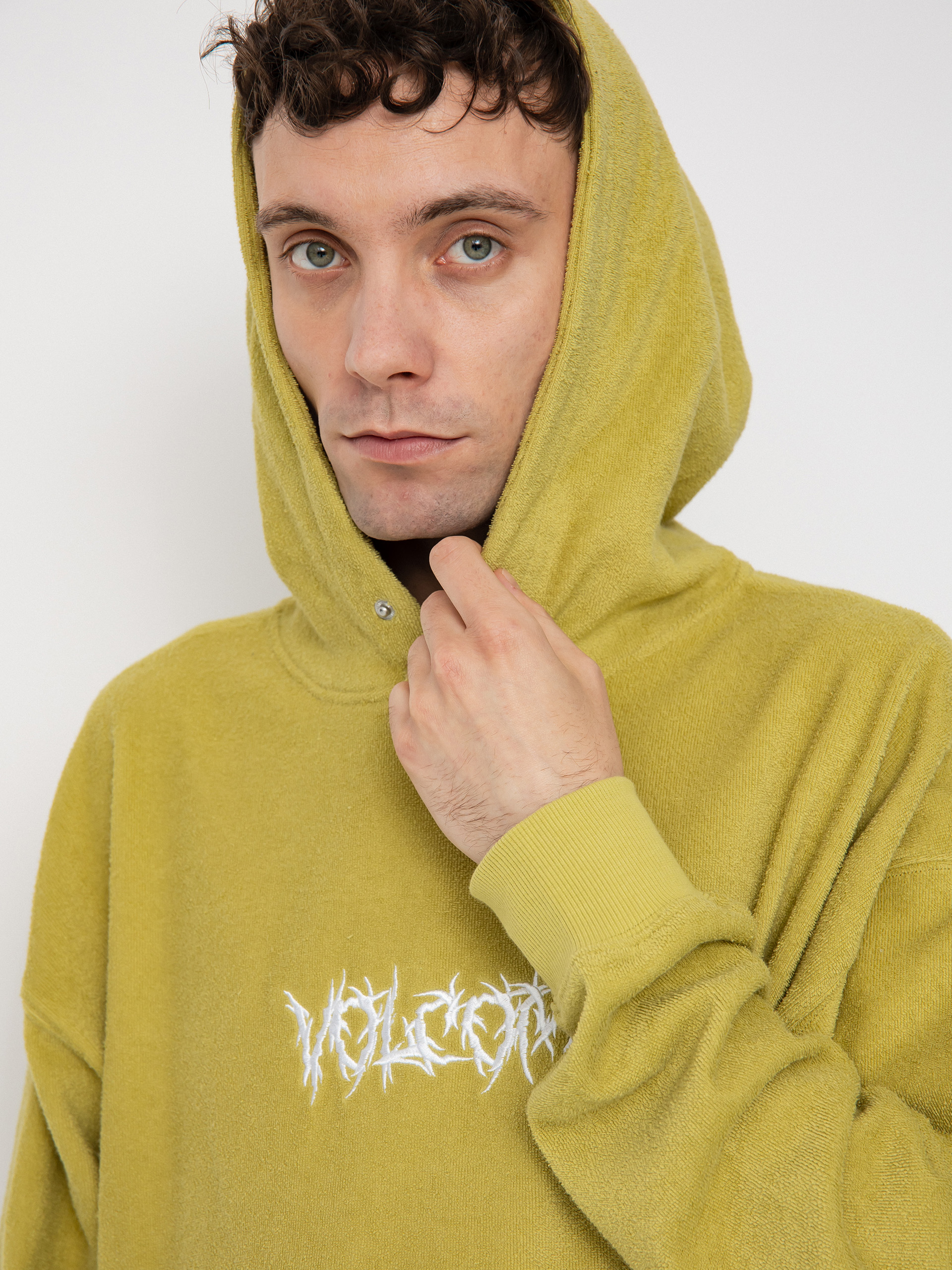 Volcom Chillhood HD Kapucnis pulóver (lentil green)