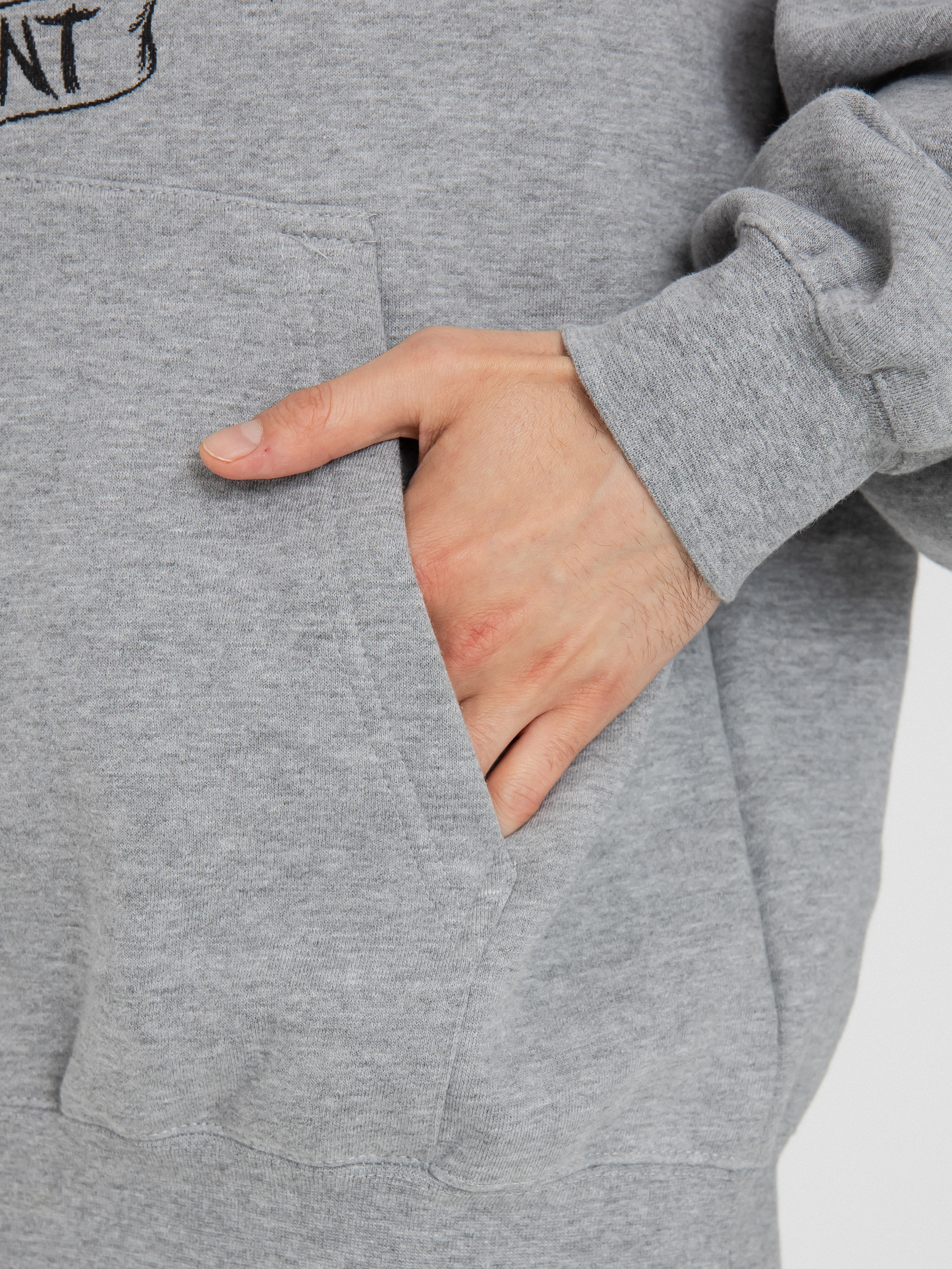 Emerica Shake Junt Skull HD Kapucnis pulóver (grey/heather)