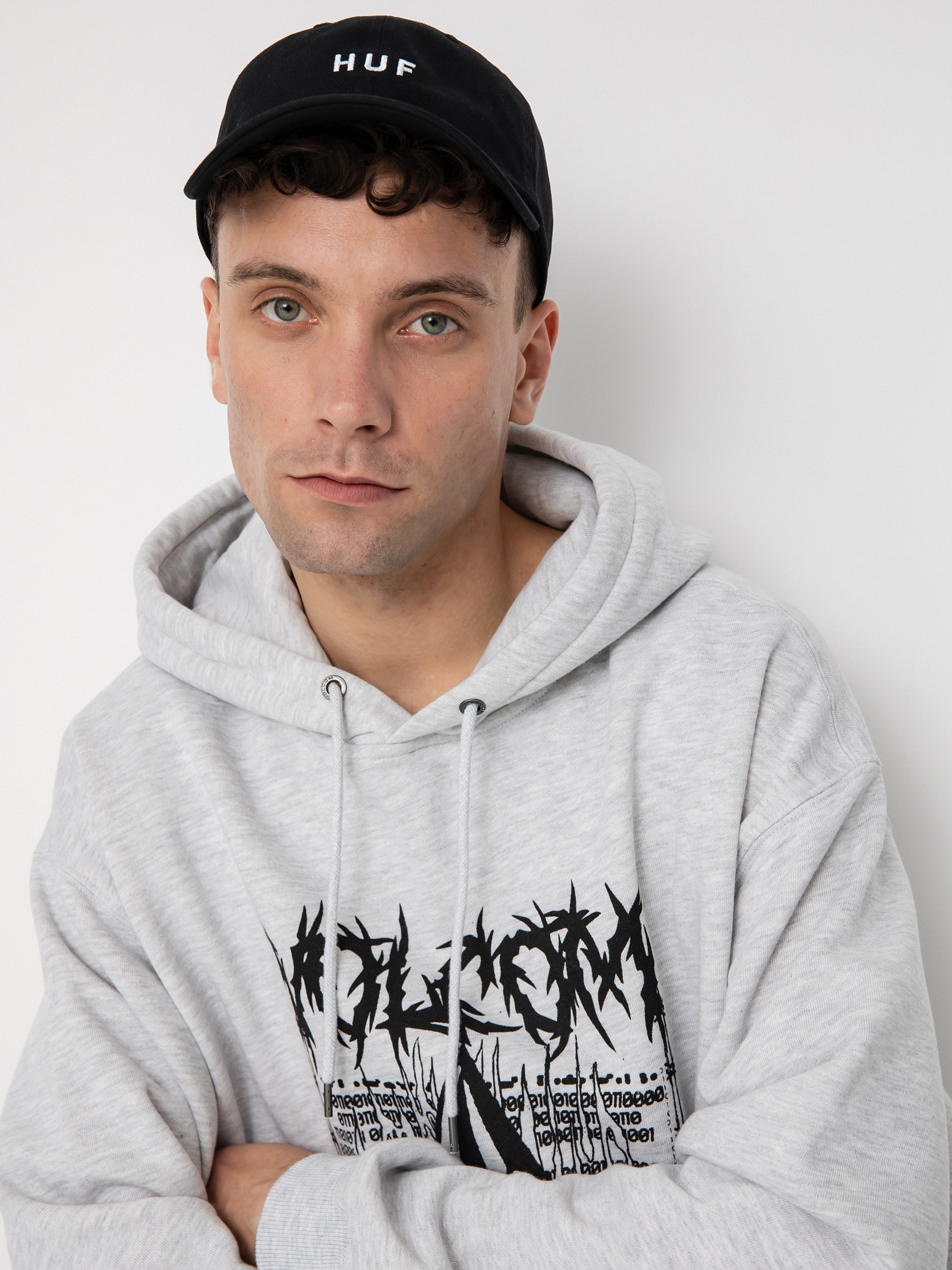 Volcom Edener HD Kapucnis pulóver (heather grey)