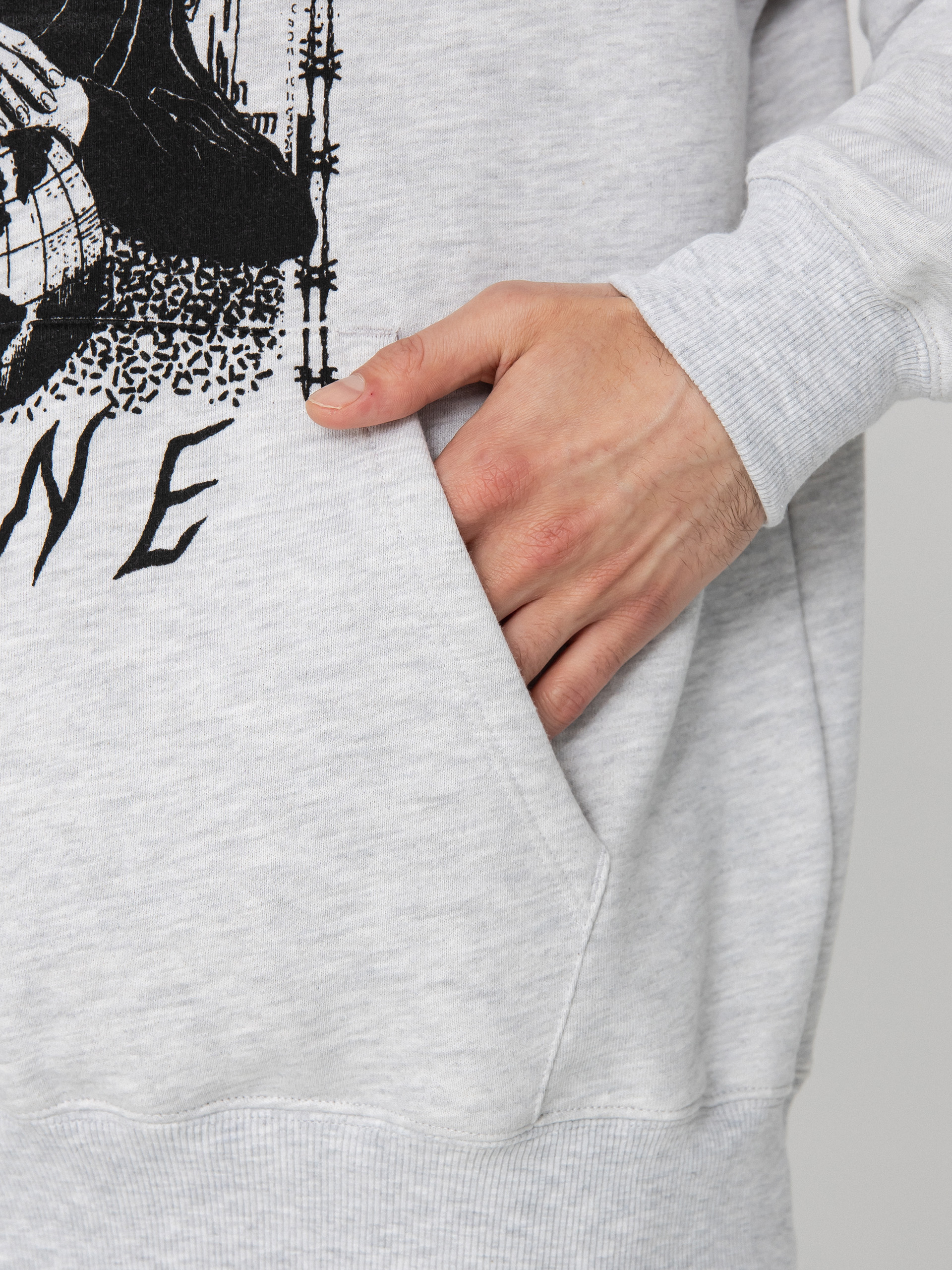 Volcom Edener HD Kapucnis pulóver (heather grey)