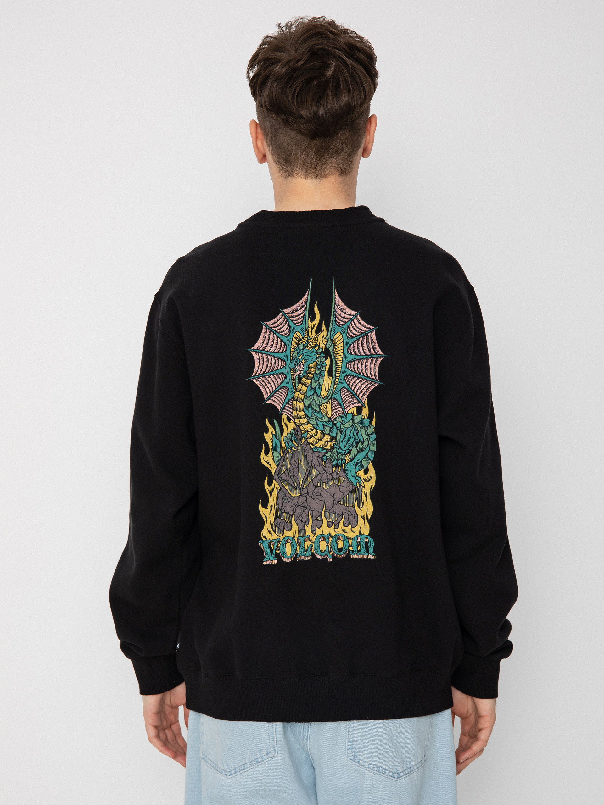 Volcom Alstone Pulóver (black)