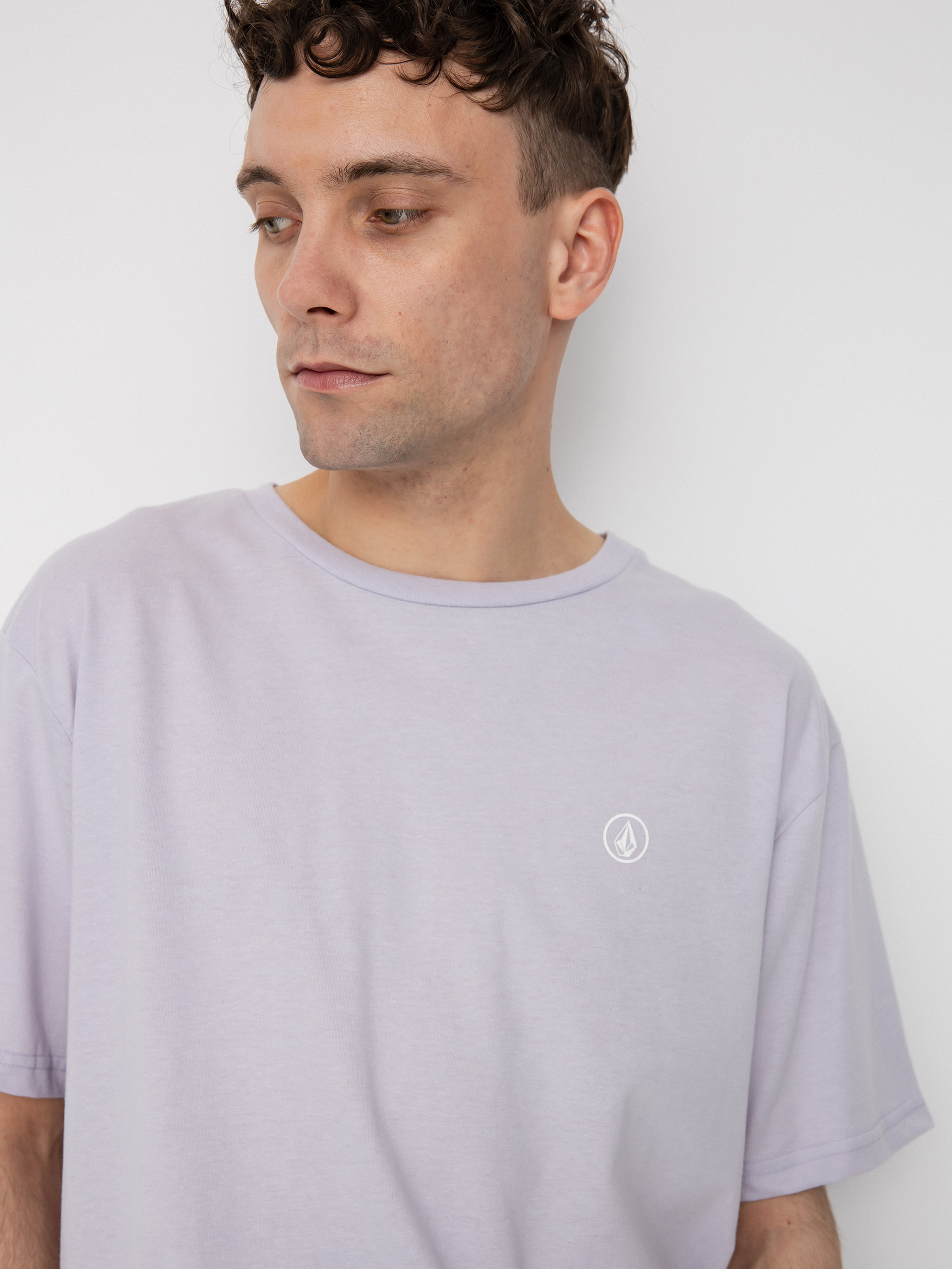 Volcom Circle Blanks Hth Póló (light orchid)