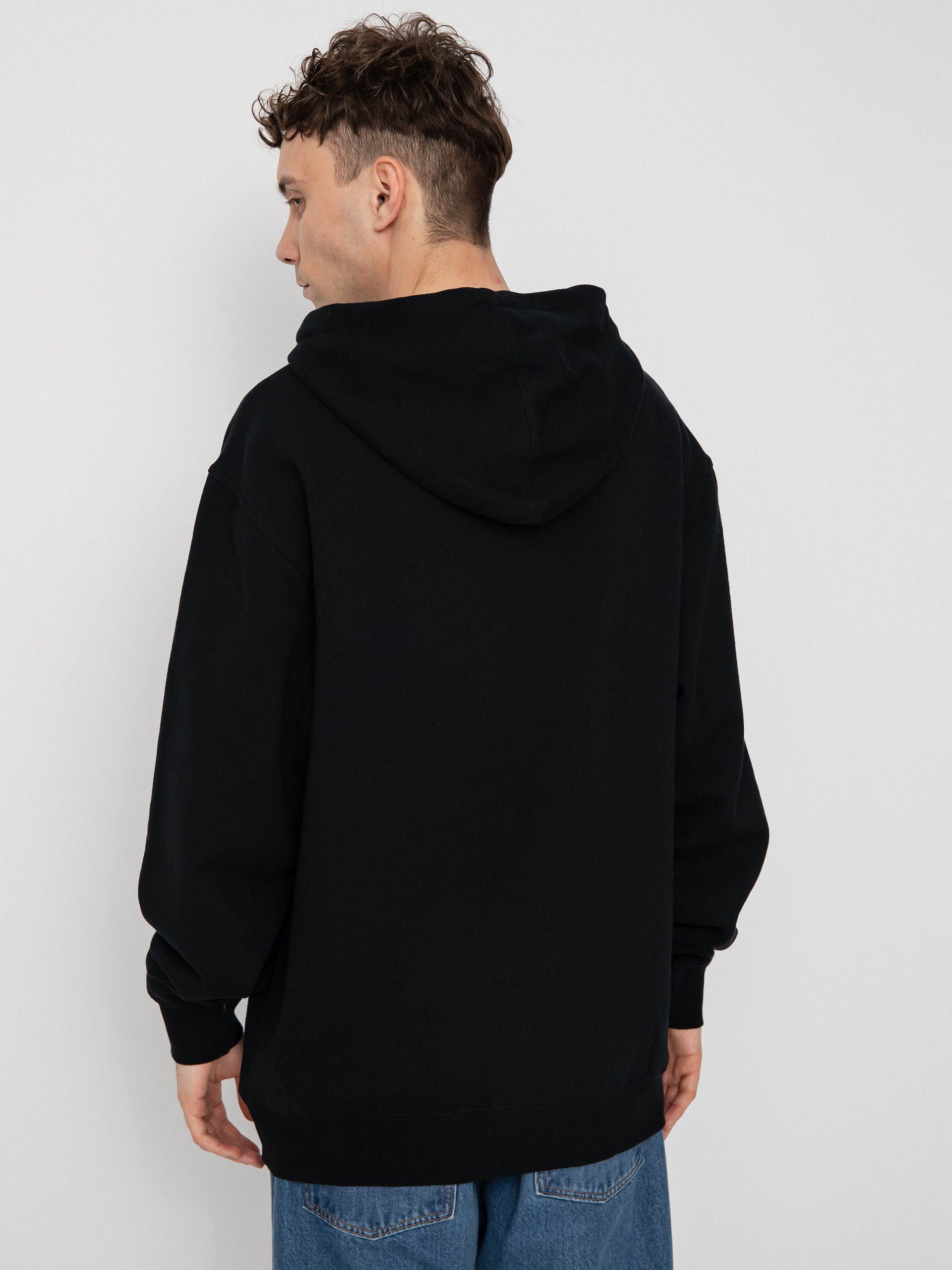 eS Script HD Kapucnis pulóver (black/white)