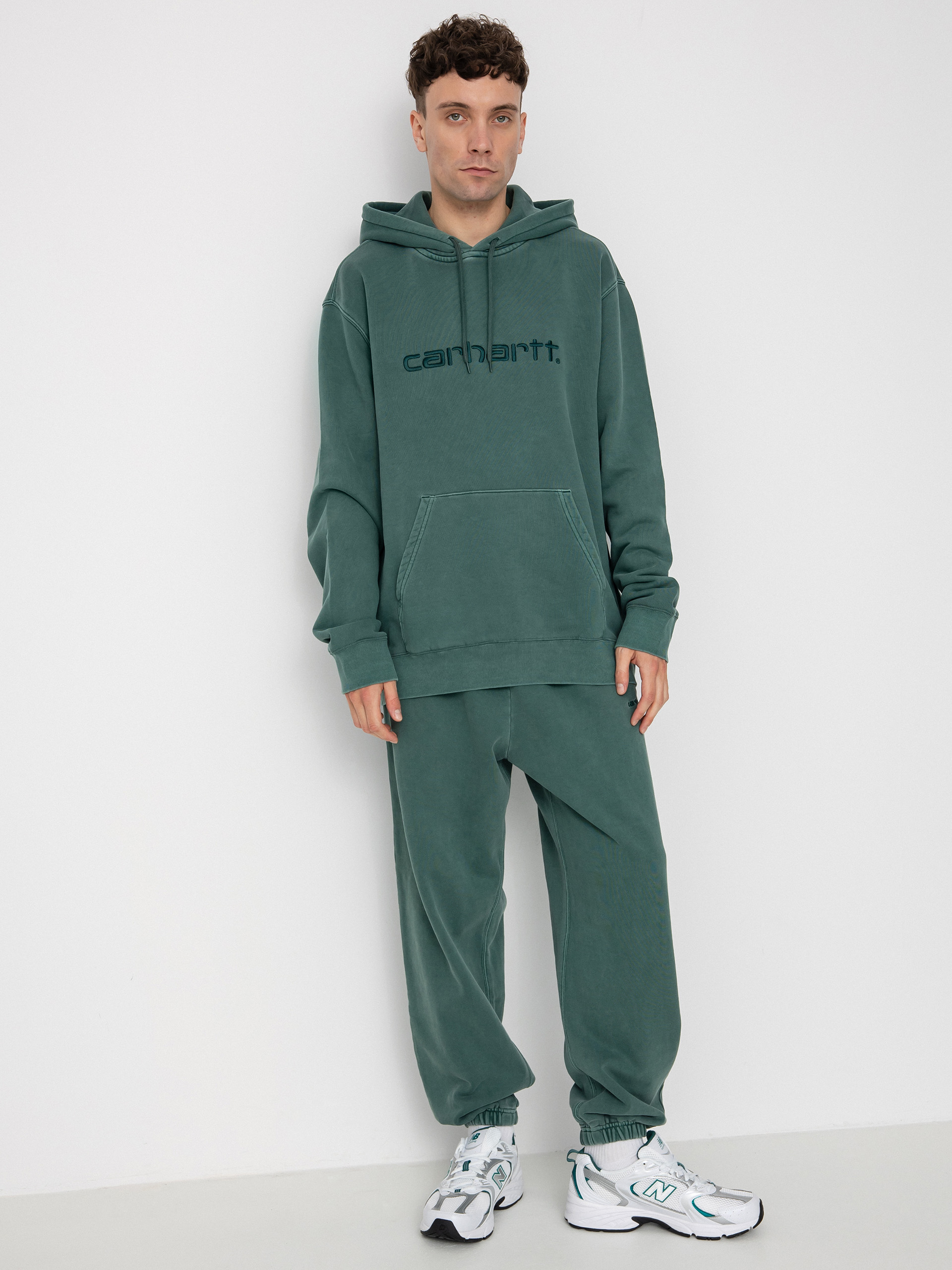 Carhartt WIP Duster HD Kapucnis pulóver (discovery green)