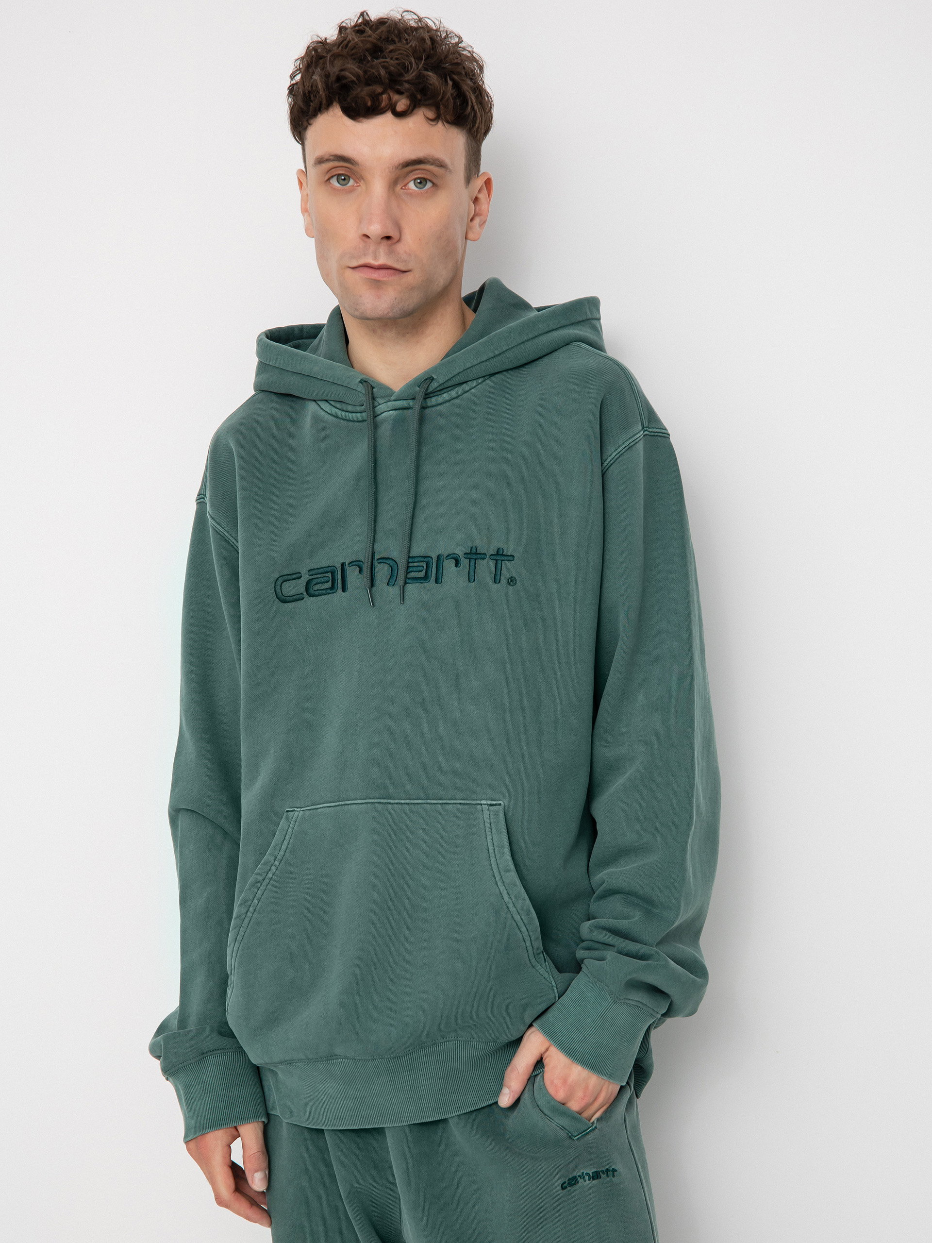 Carhartt WIP Duster HD Kapucnis pulóver (discovery green)